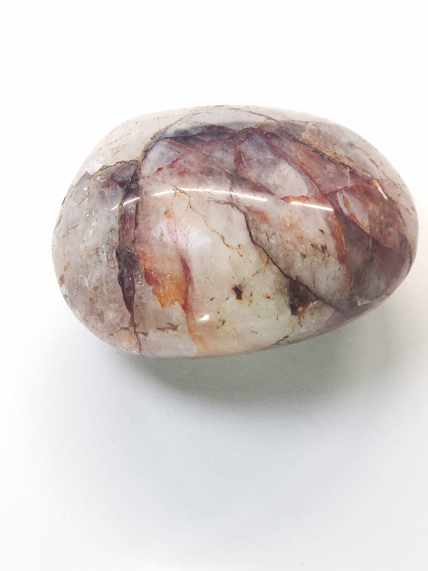 Fire Quartz Palmstone FQP001