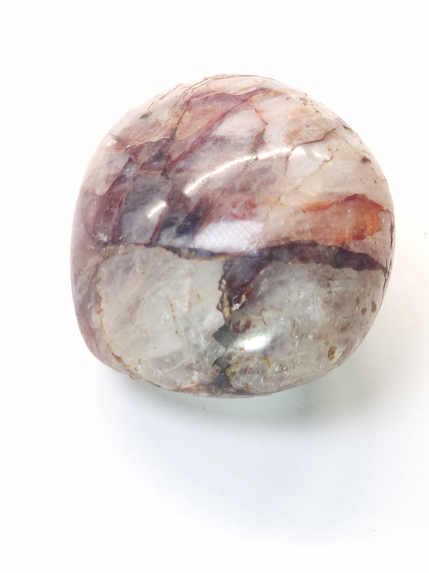 Fire Quartz Palmstone FQP001