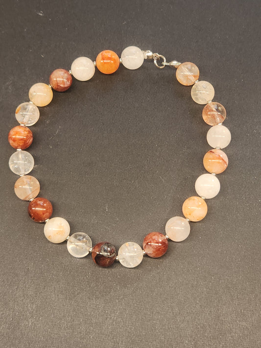 Fire Quartz Stretch Bracelet FQB-001S