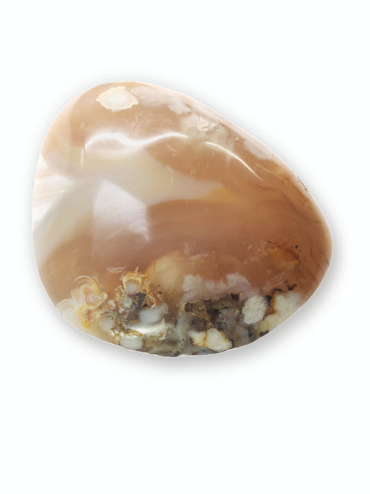 Flower Agate Palmstone FAP002