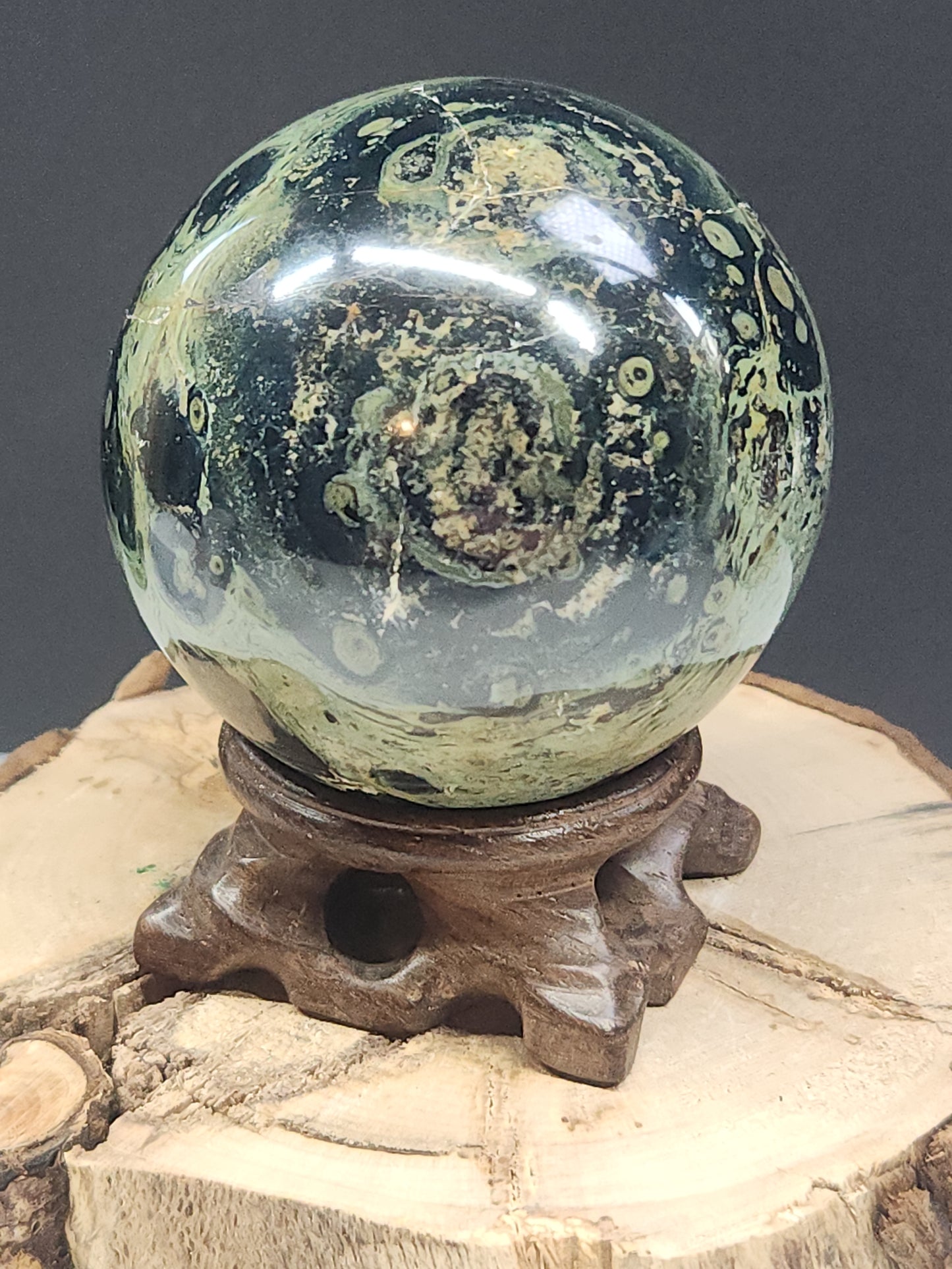 Kambaba Jasper Sphere KJS-001S-457-3 *