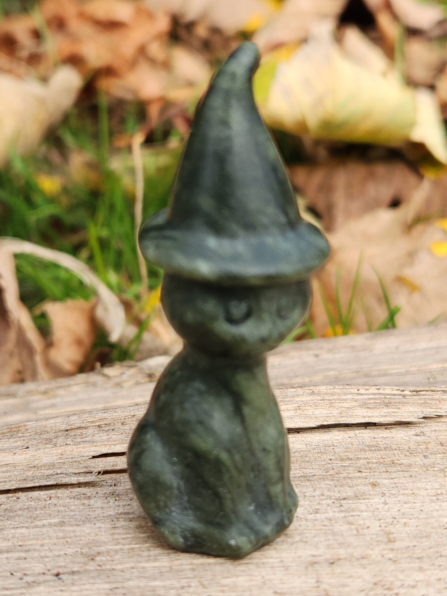 Cat with a Hat Carving
