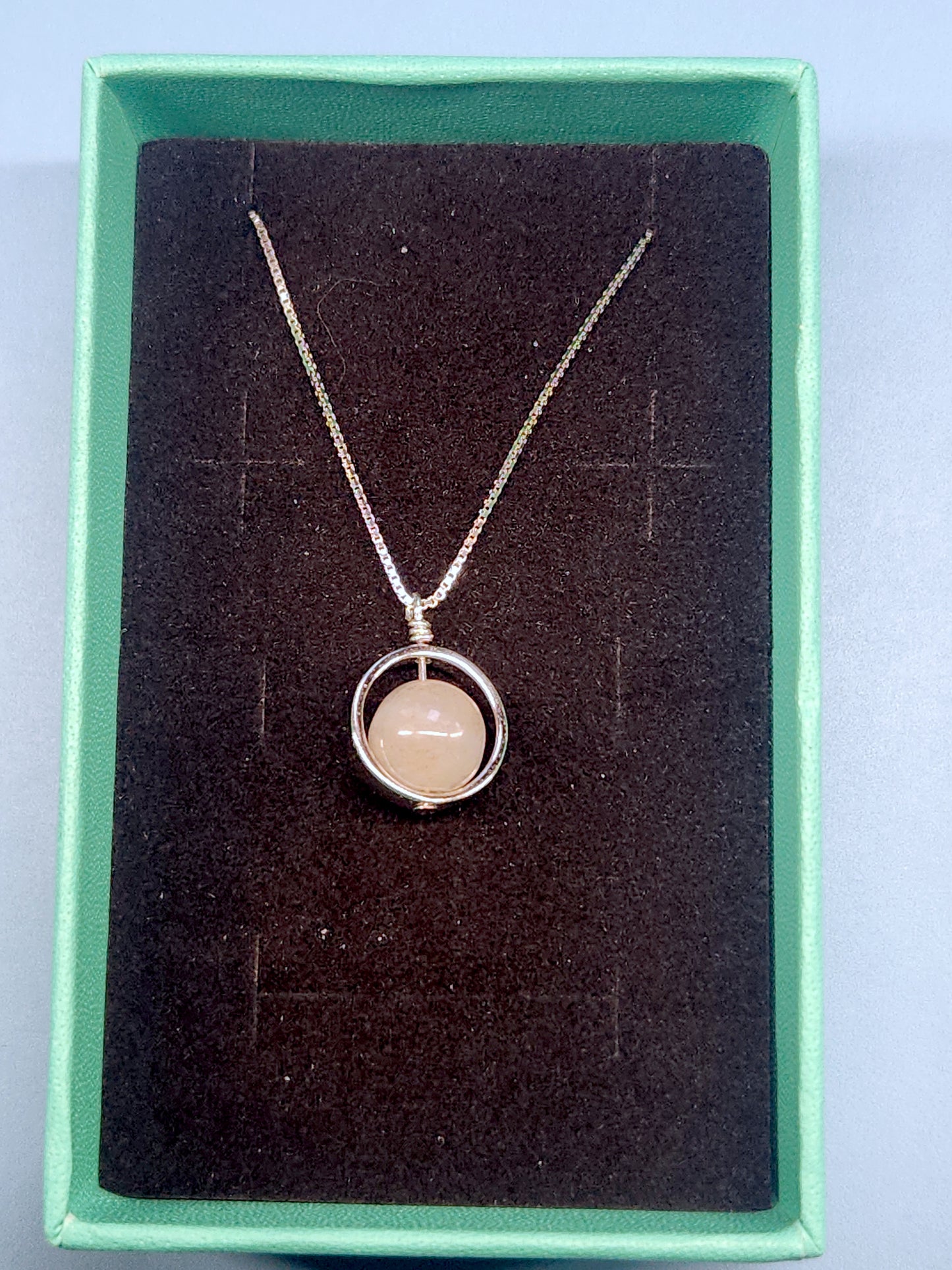 Moonstone 925 Sterling Silver Necklace