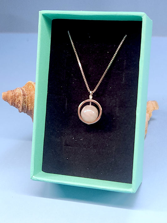 Moonstone 925 Sterling Silver Necklace