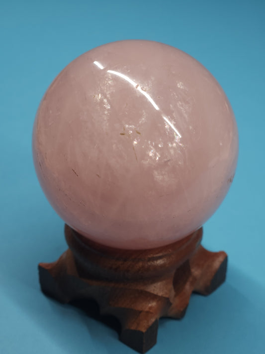 Rose Quartz Sphere 147g