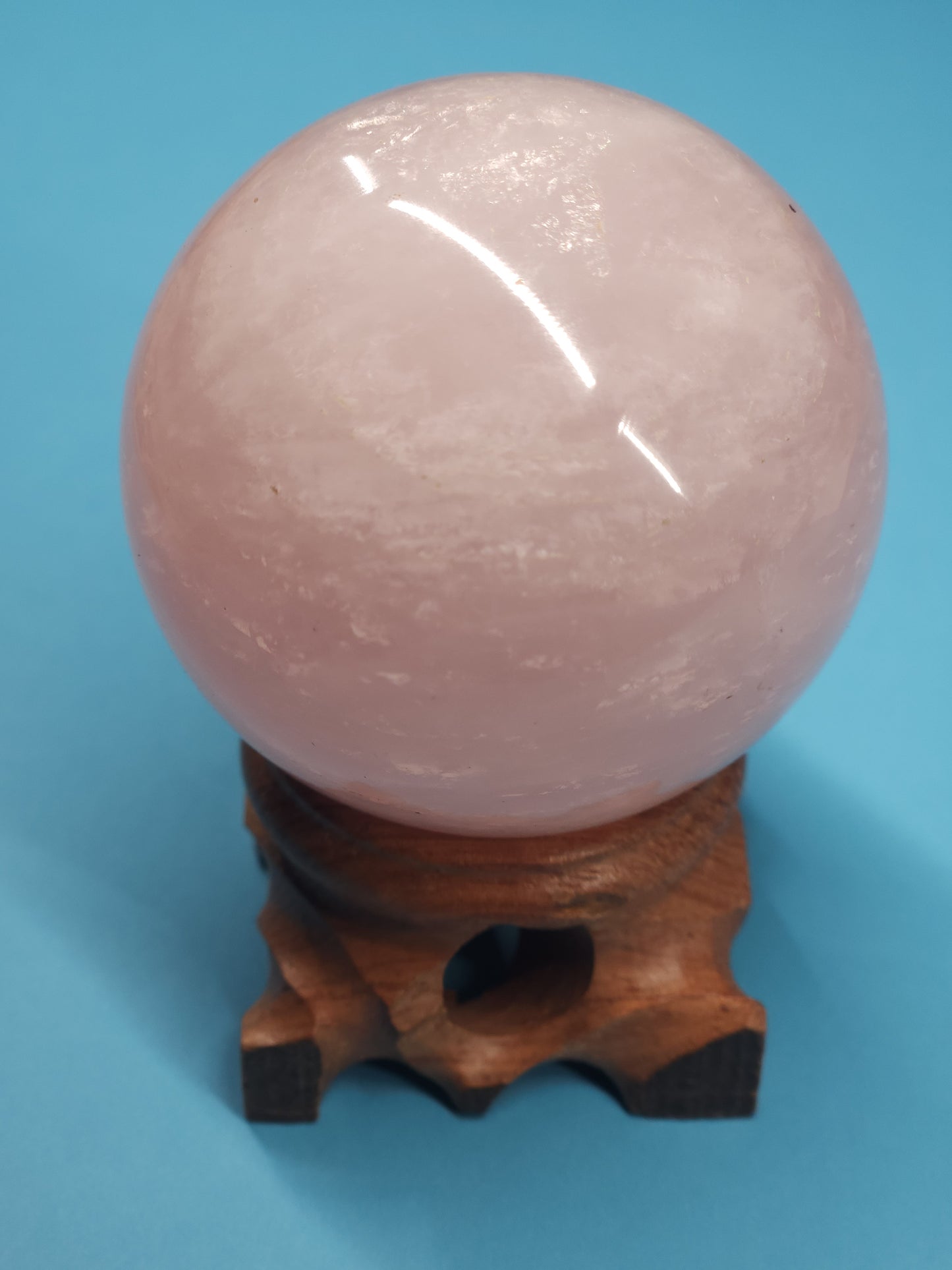 Rose Quartz Sphere 147g