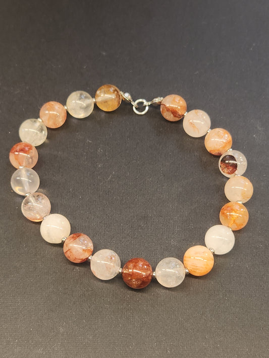 Fire Quartz Stretch Bracelet FQB-004S