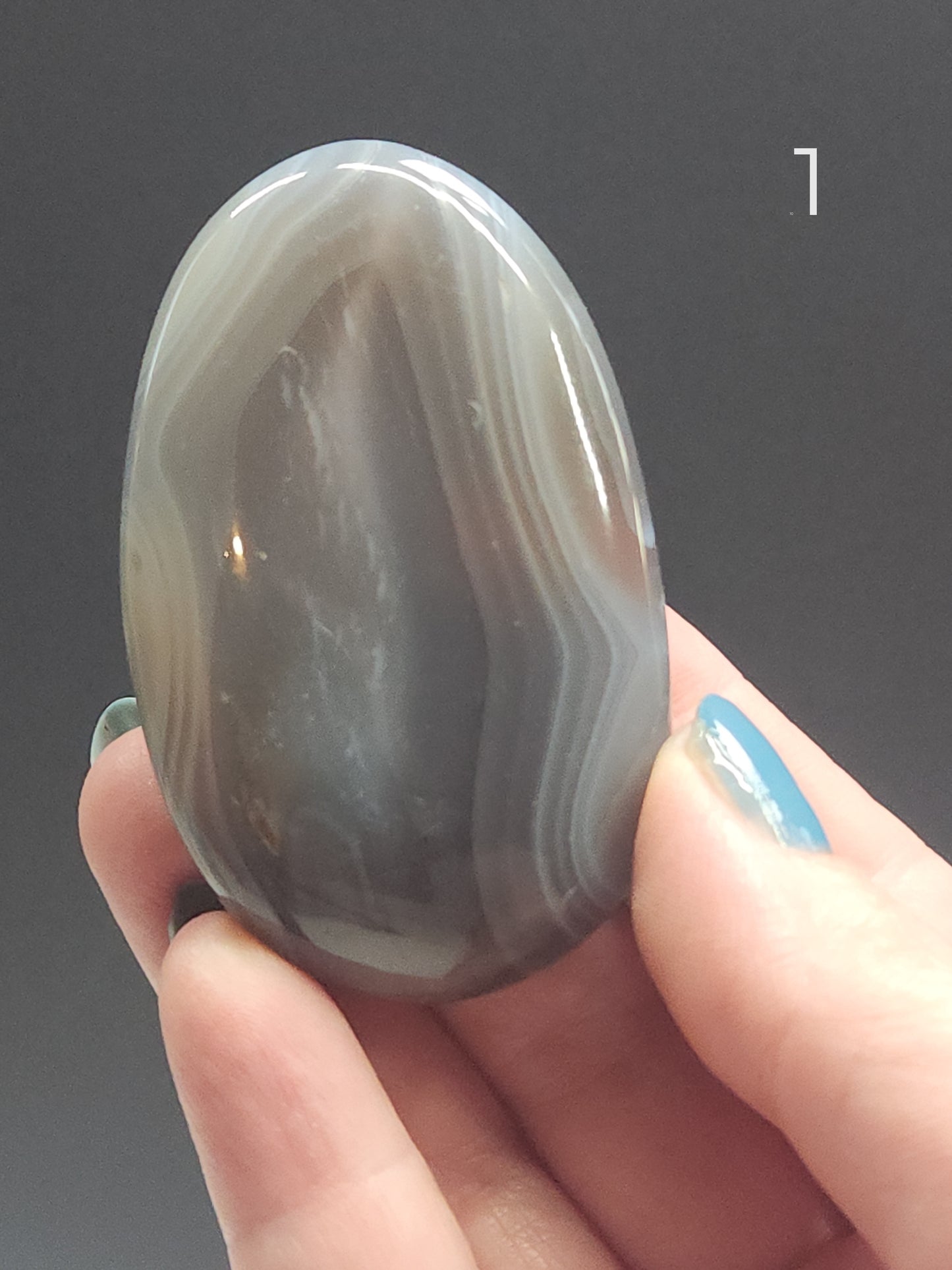 Banded Agate Palmstones BAP-INT
