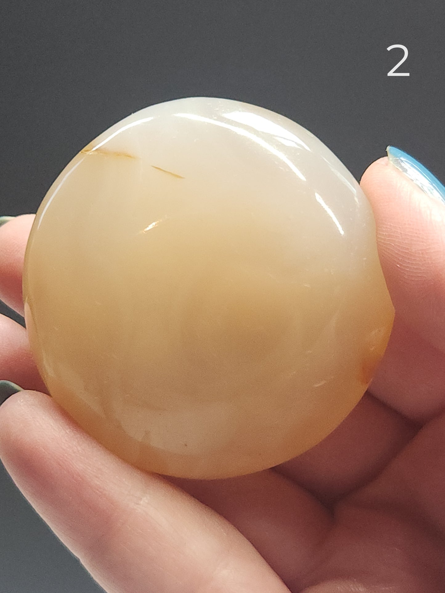 Banded Agate Palmstones BAP-INT