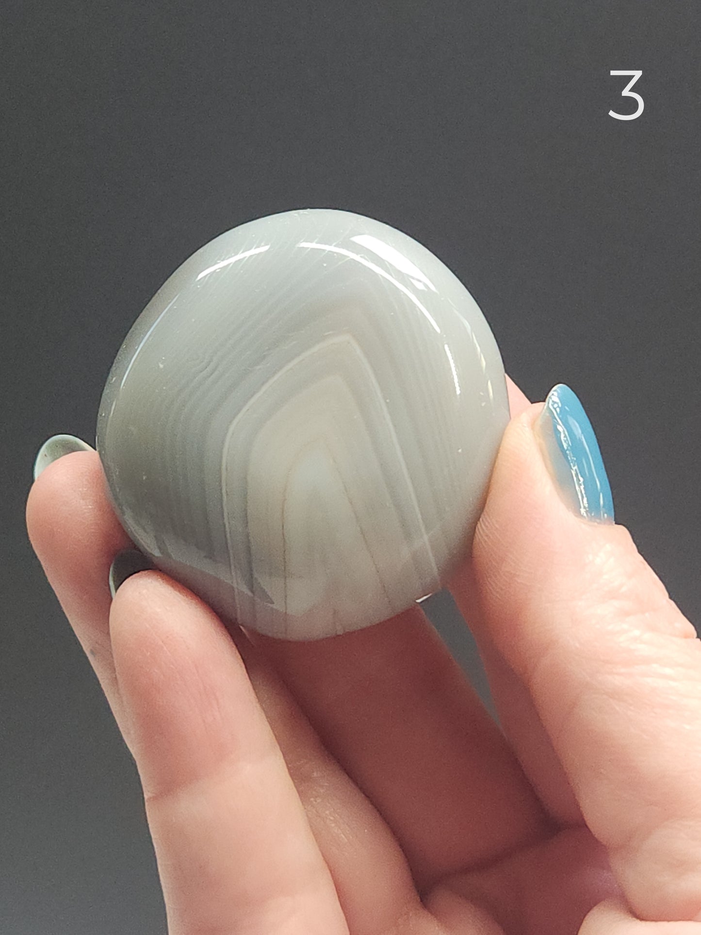 Banded Agate Palmstones BAP-INT