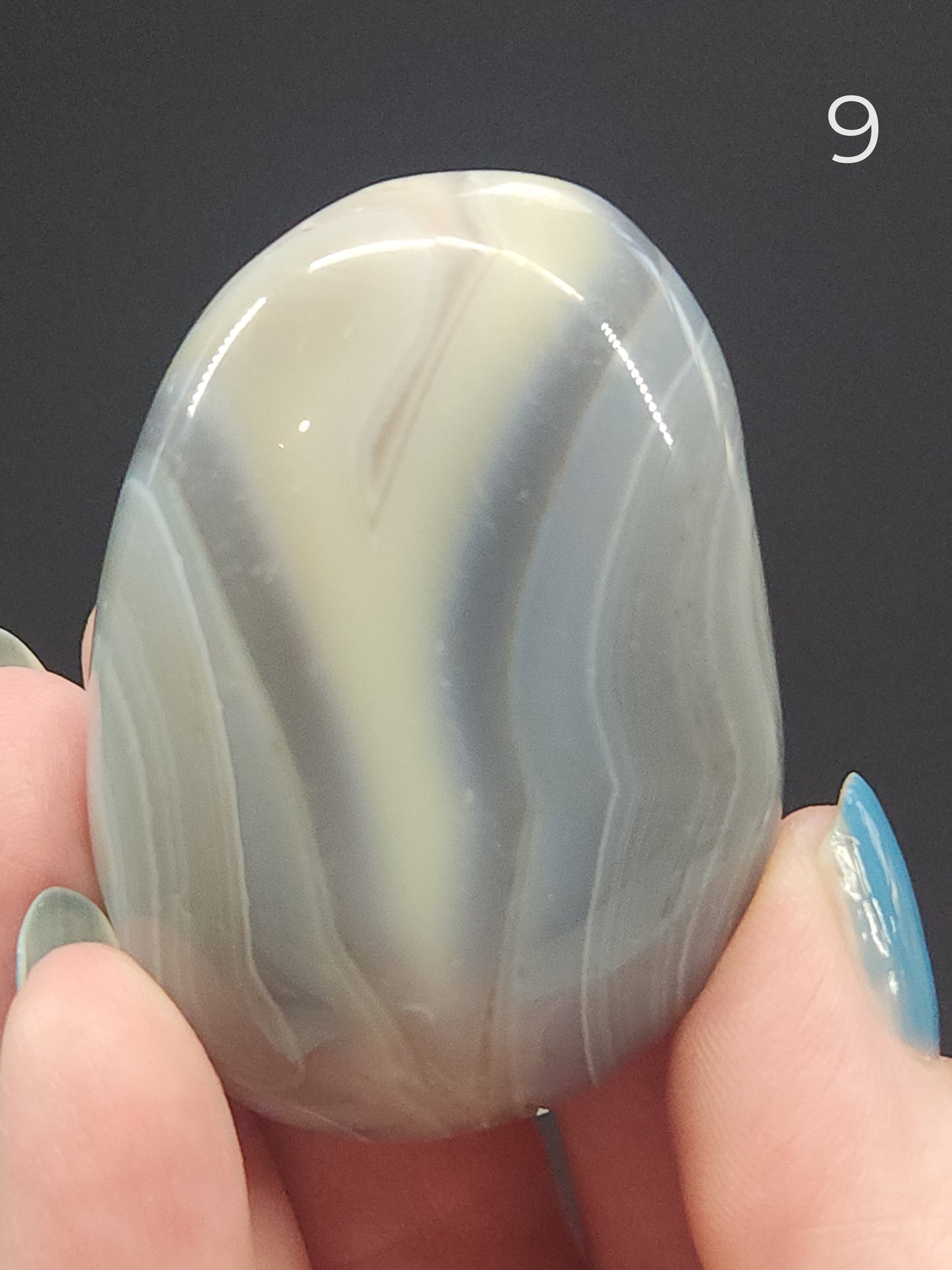 Banded Agate Palmstones BAP-INT