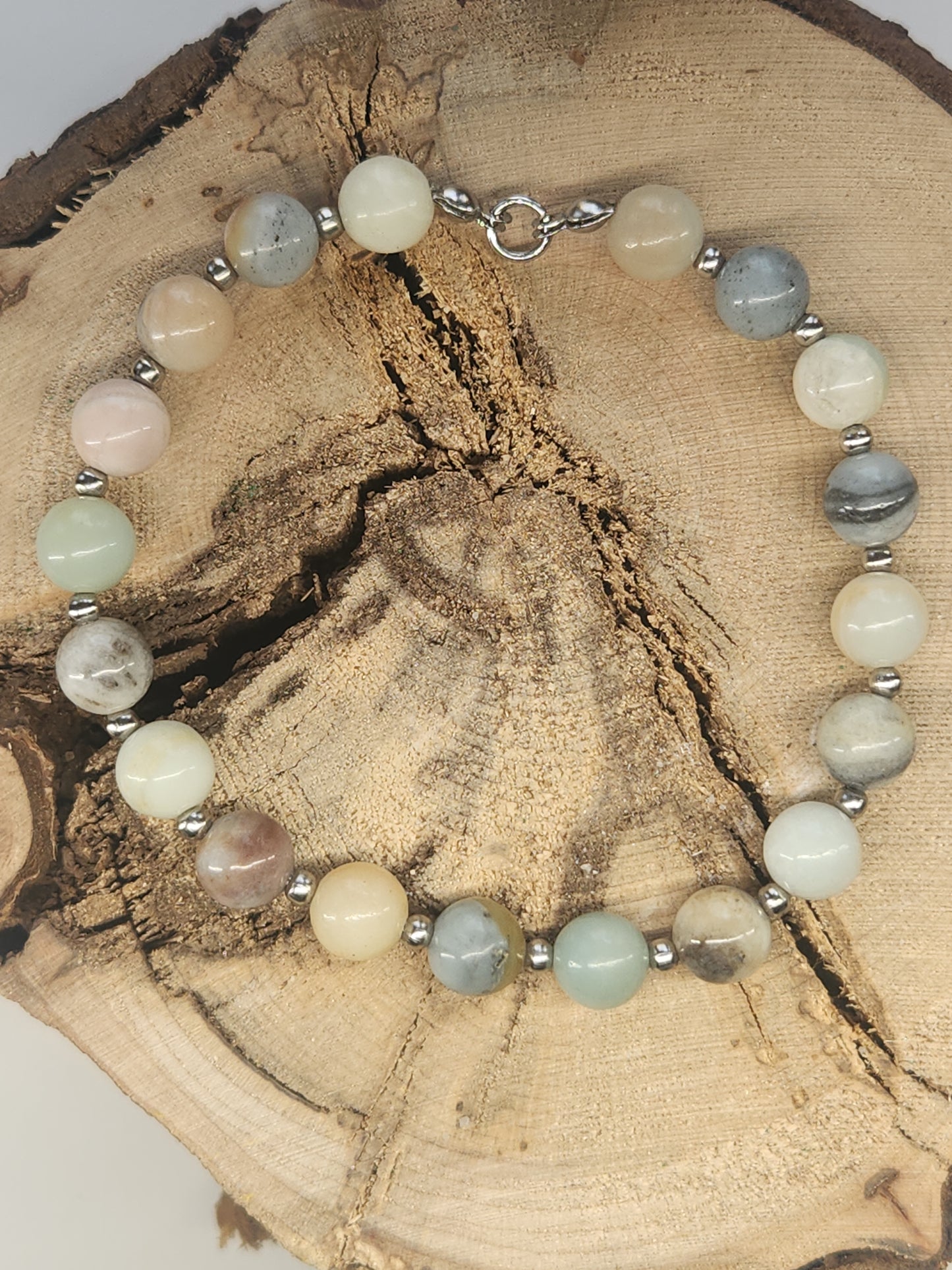 Caribbean Calcite Stretch Bracelet BR-SCC01S