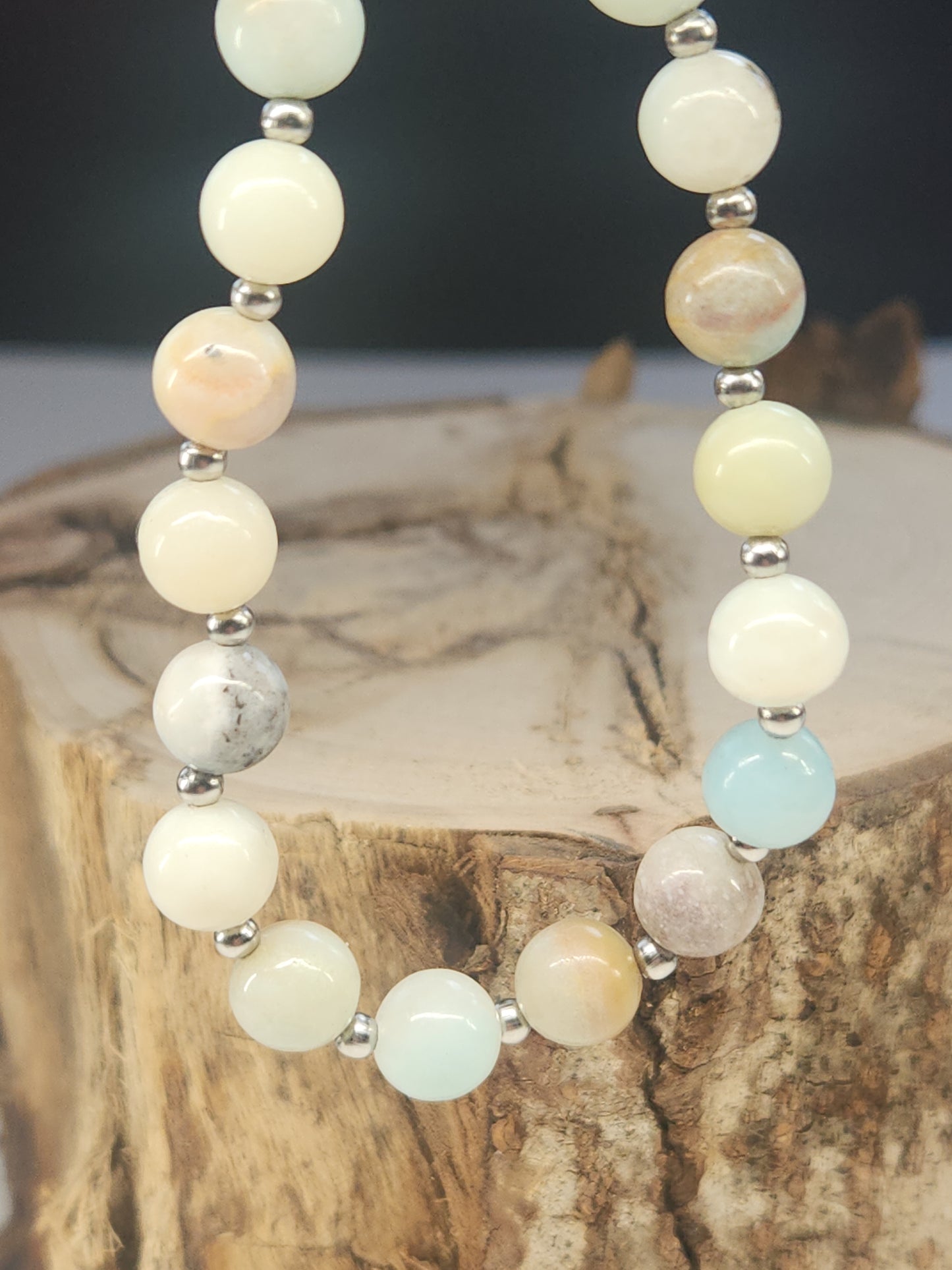 Caribbean Calcite Stretch Bracelet BR-SCC01S