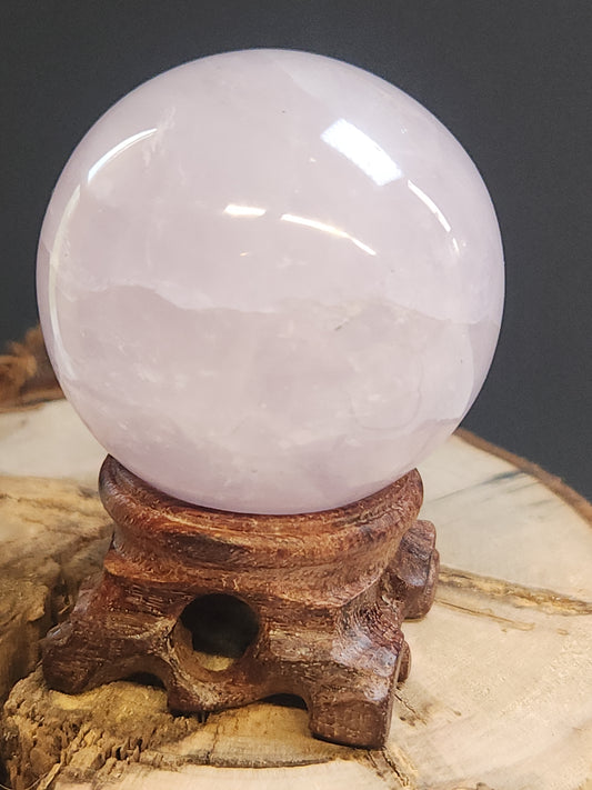 Wooden Sphere Holder