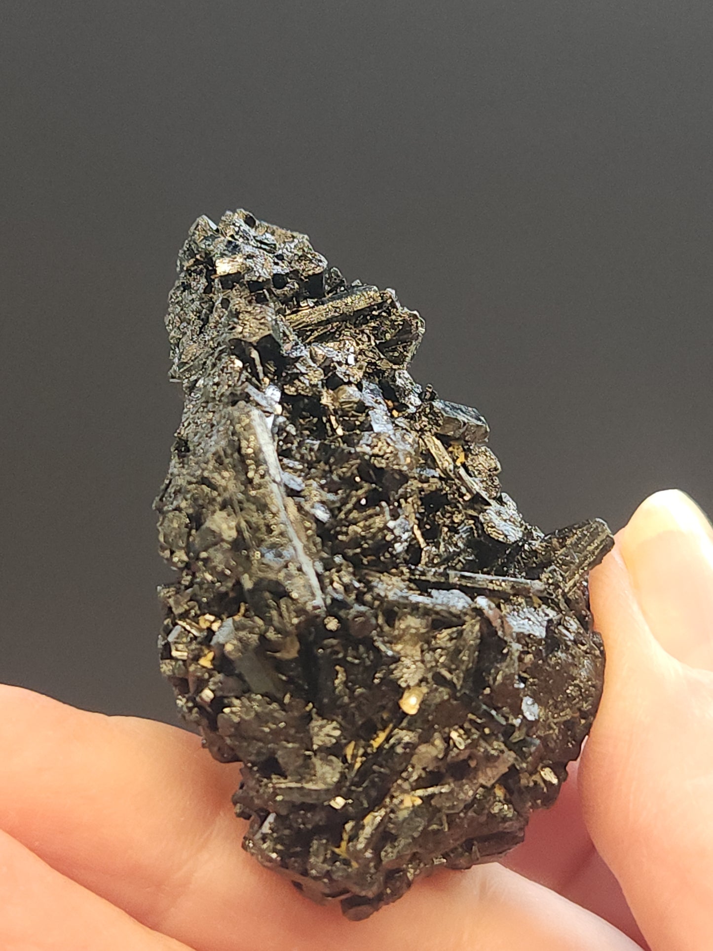 Black Tourmaline Cluster 45g BTR2