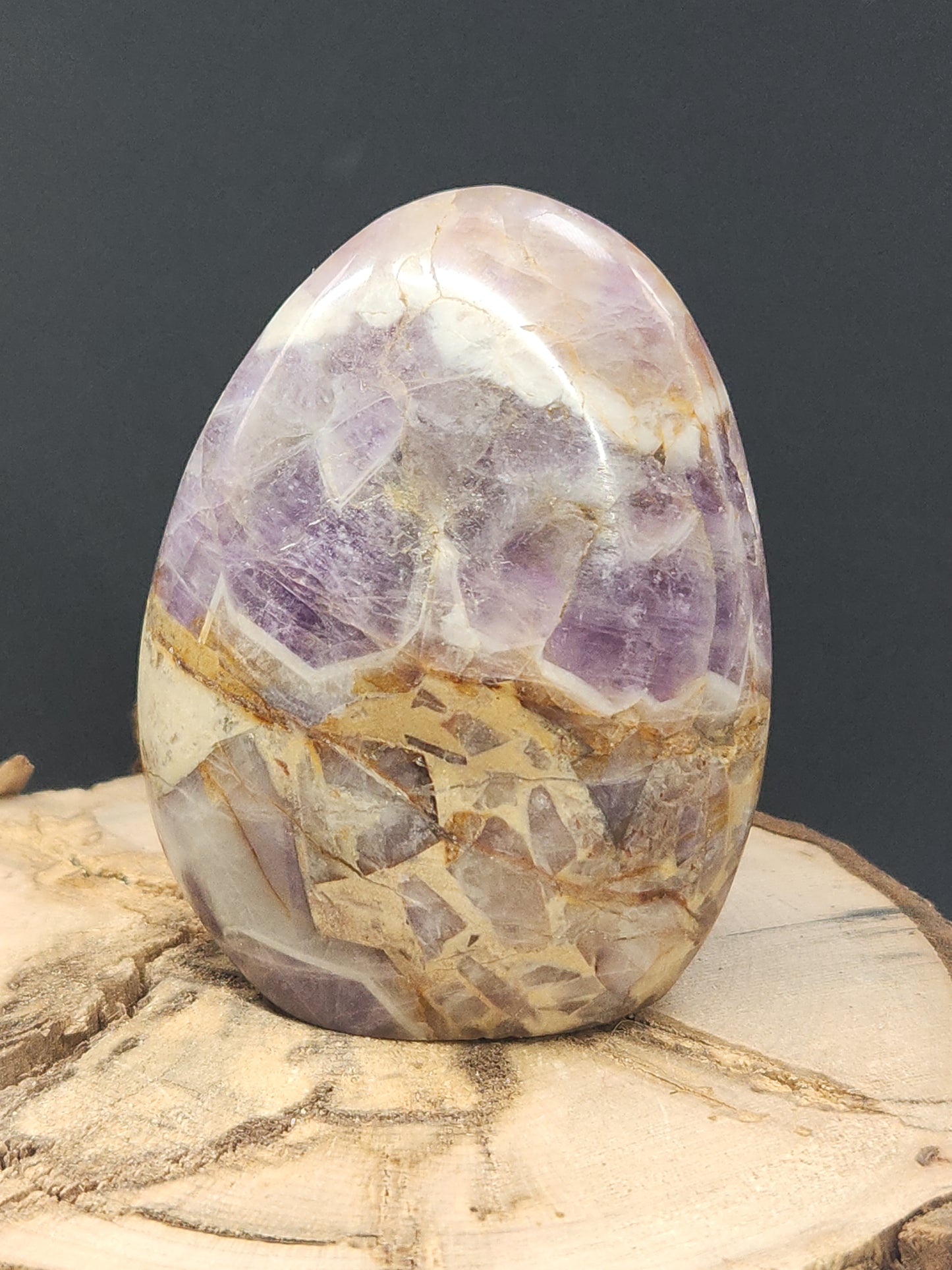 Chevron Amethyst Freeform CAF001S-231