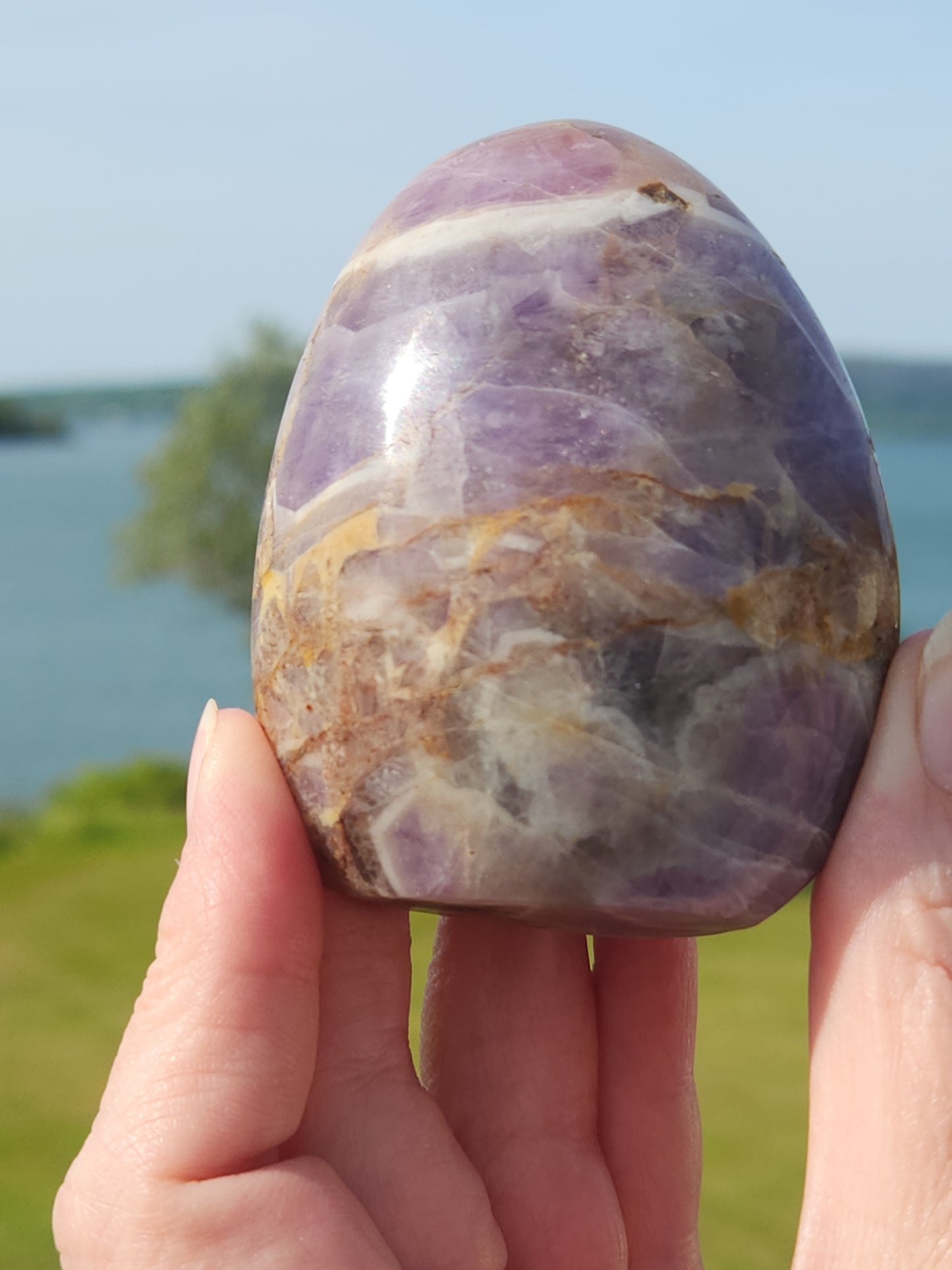 Chevron Amethyst Freeform CAF001S-231