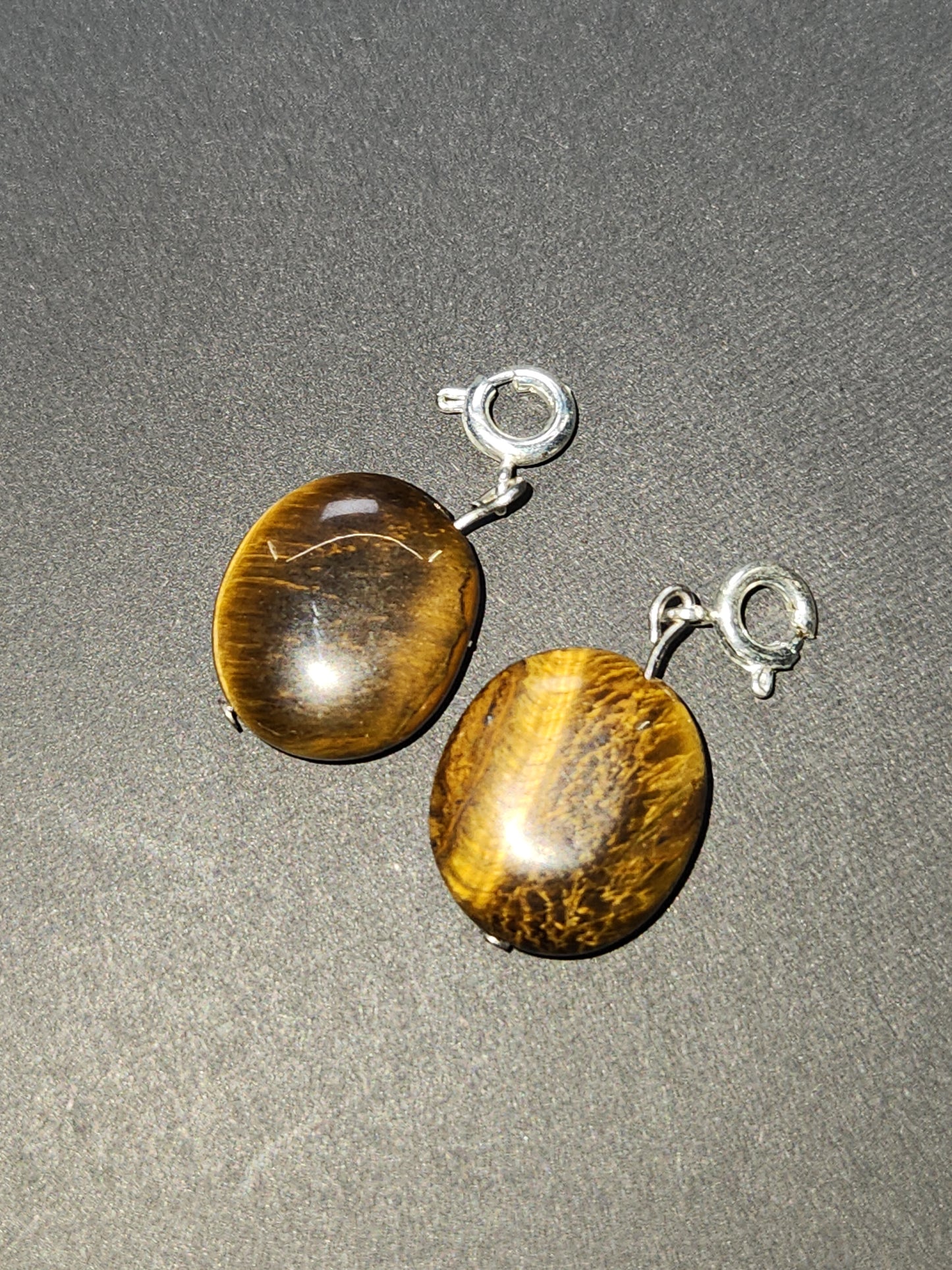 Tiger Eye Beaded Charm C-TE