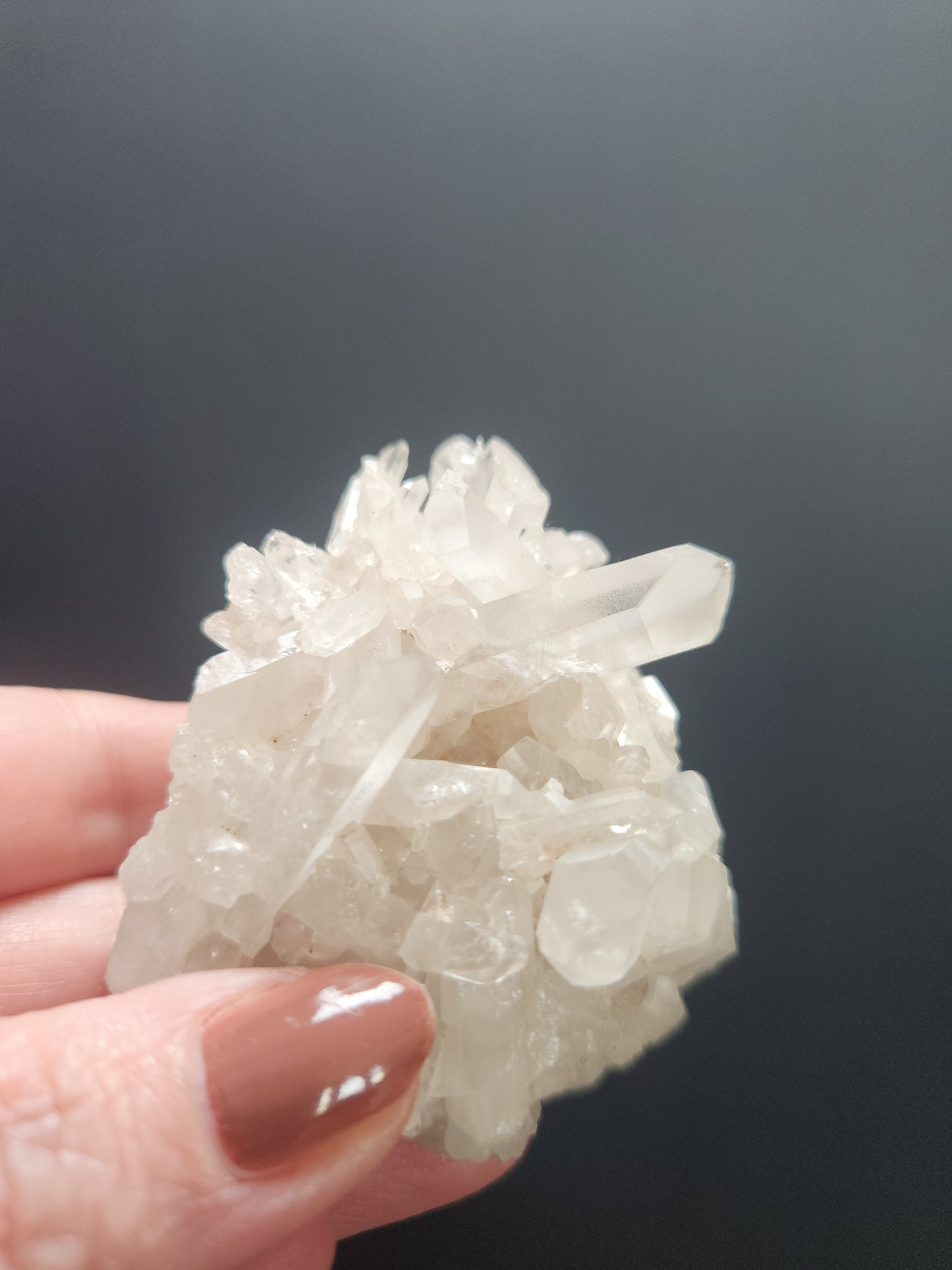 Clear Quartz Cluster 158g