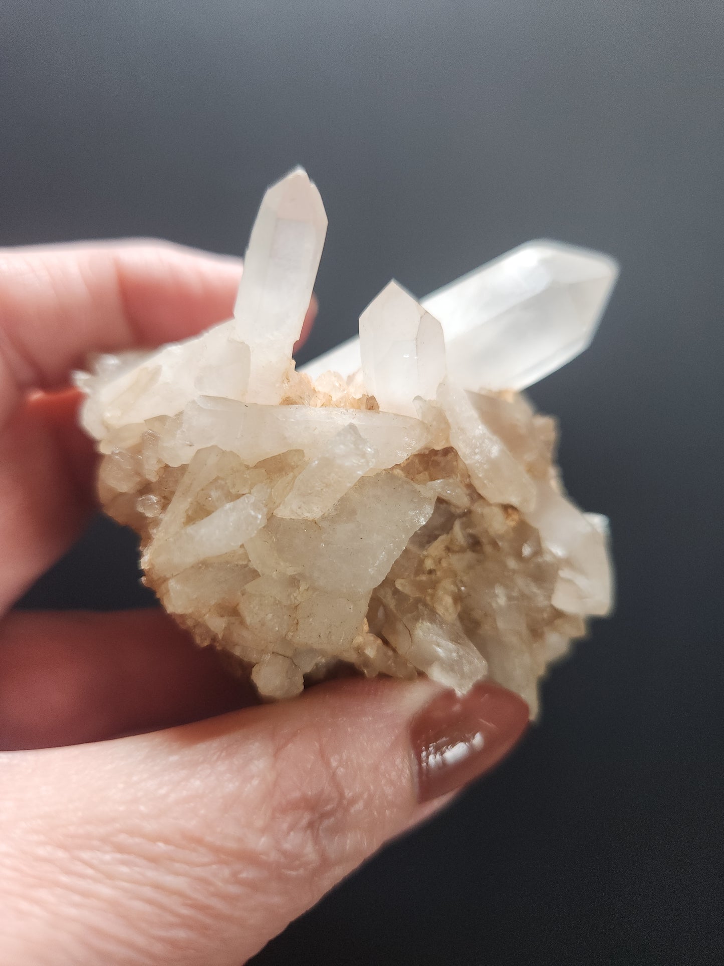 Clear Quartz Cluster 125g