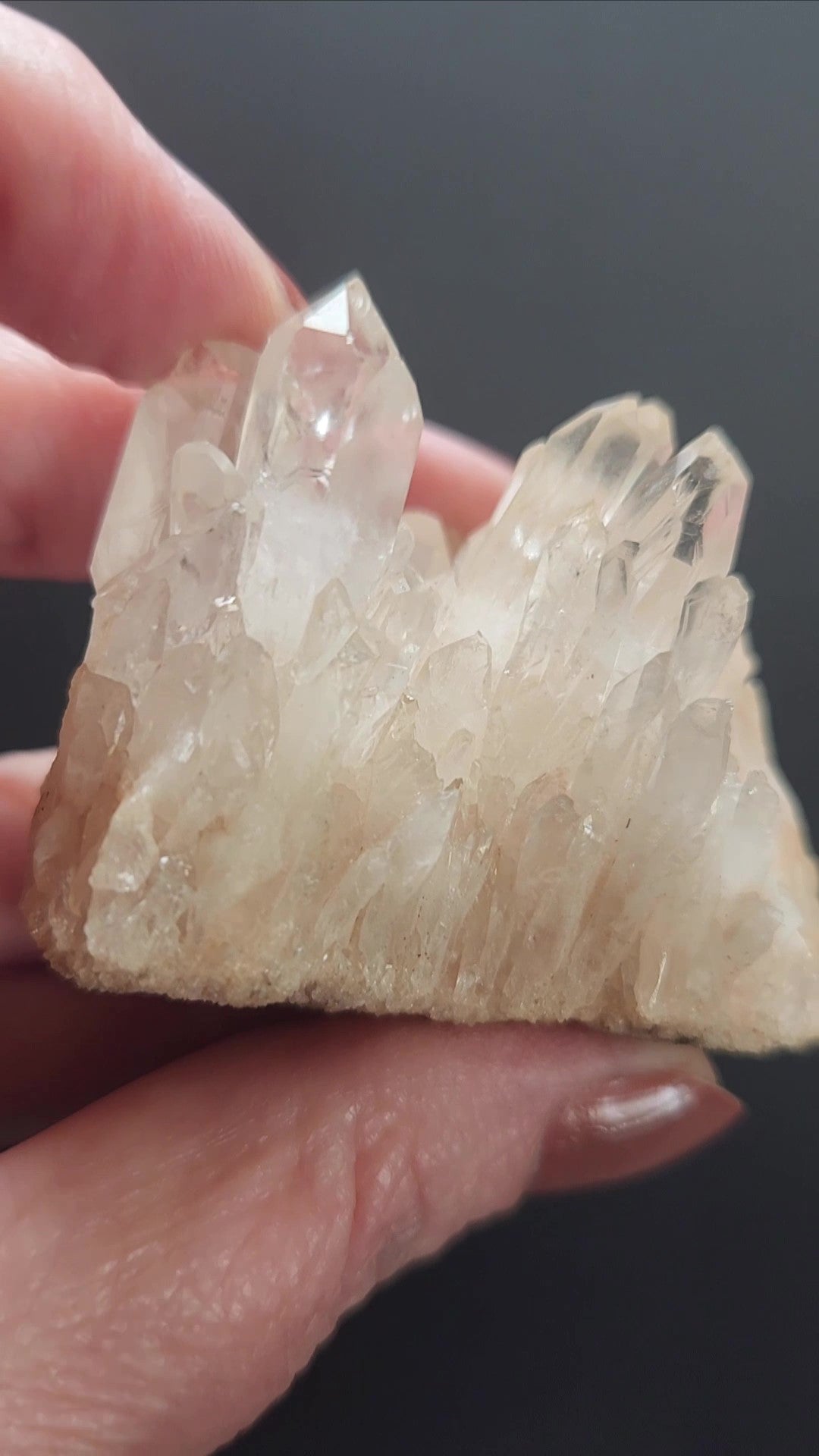 Clear Quartz Cluster 143g