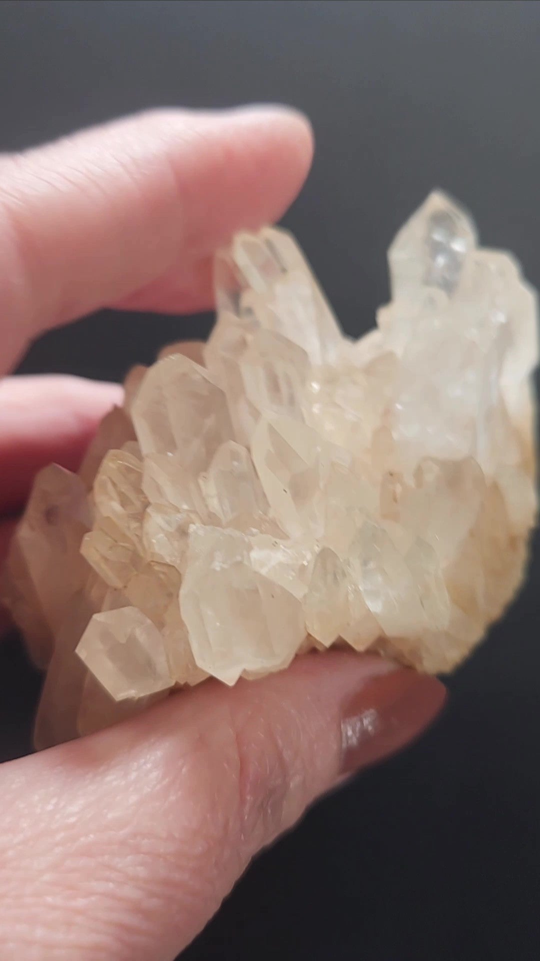 Clear Quartz Cluster 143g