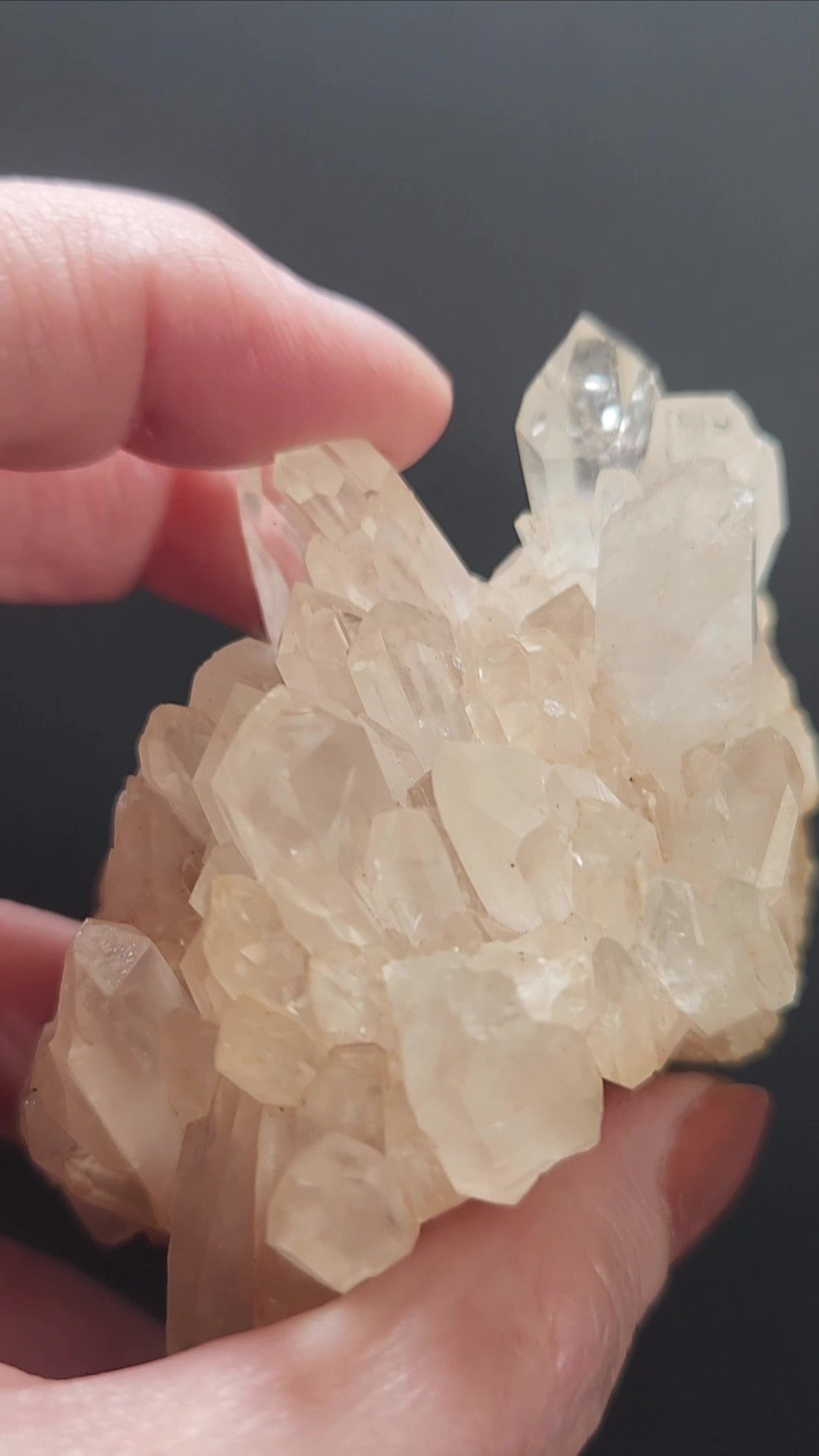 Clear Quartz Cluster 143g
