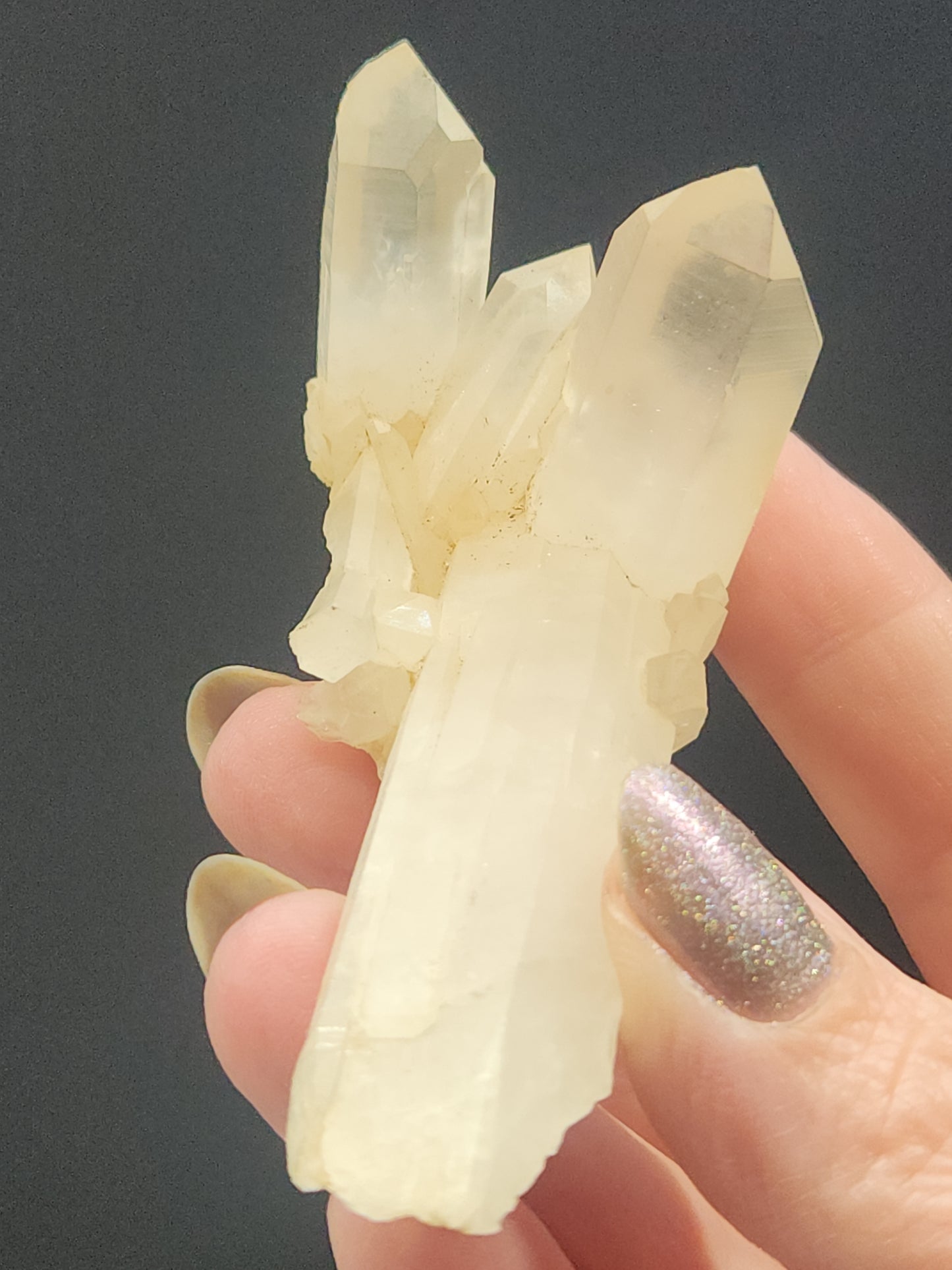 Clear Quartz Cluster 63g