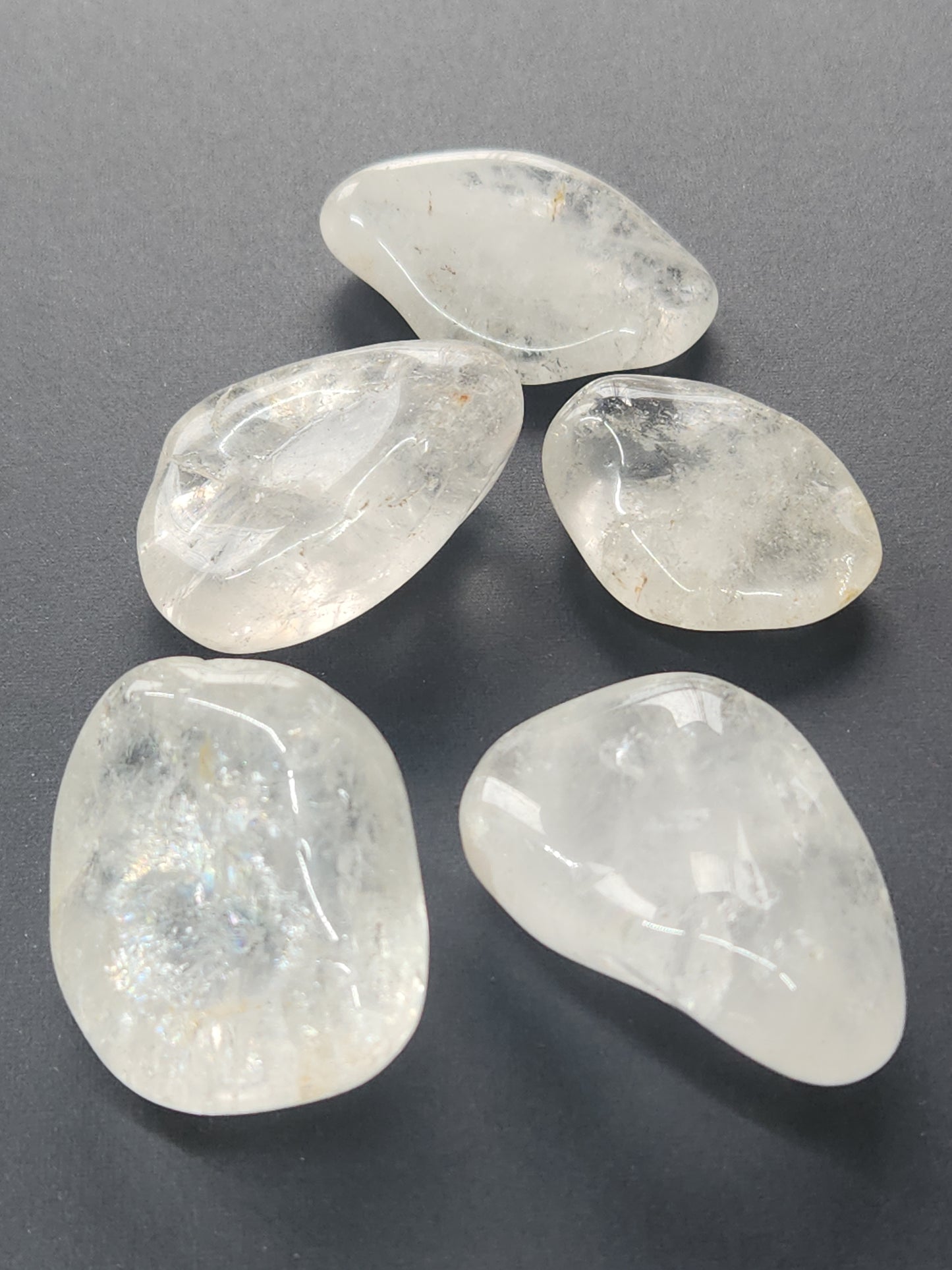 Clear Quartz Tumbles CQTU-INT