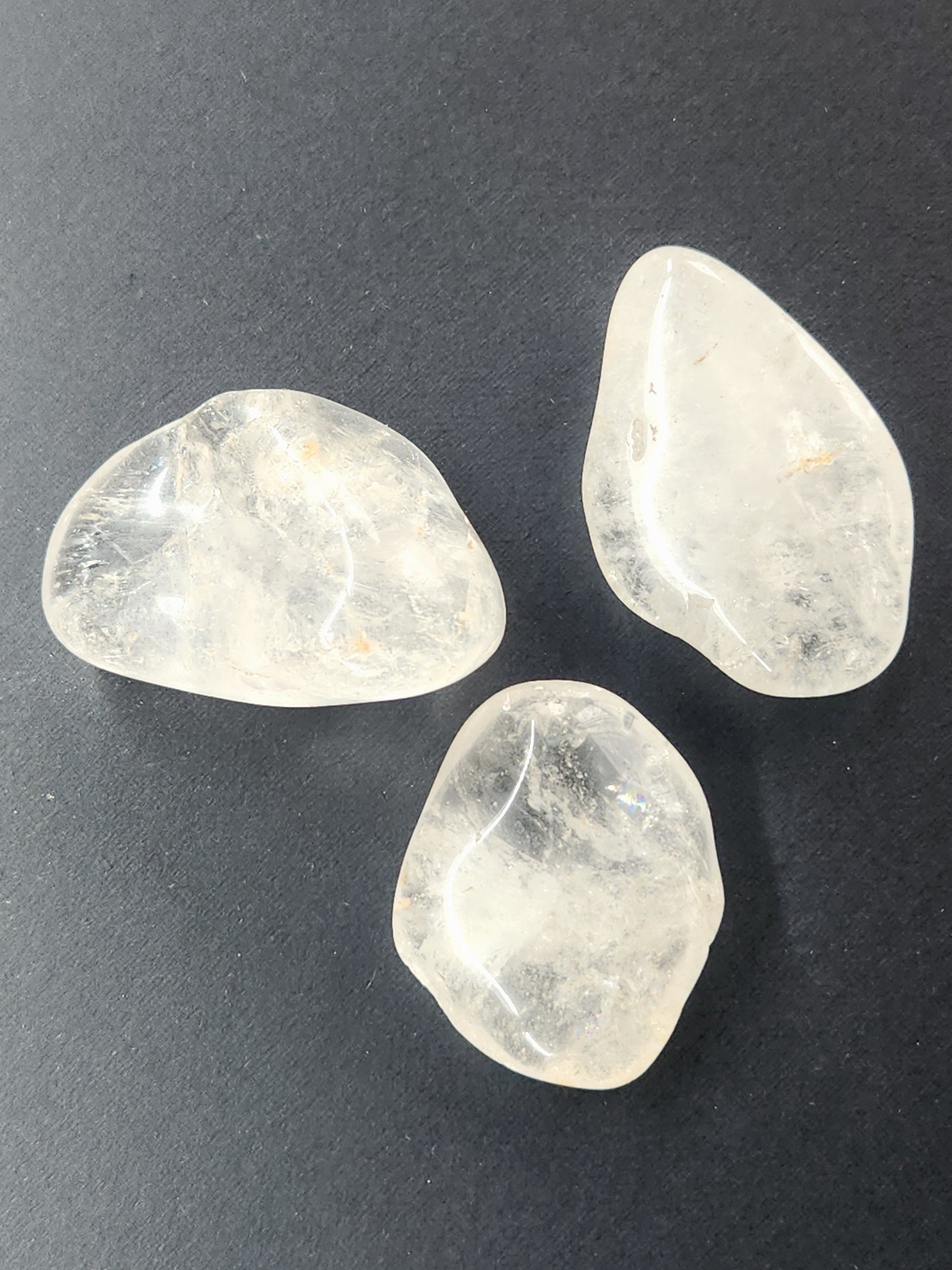 Clear Quartz Tumbles CQTU-INT