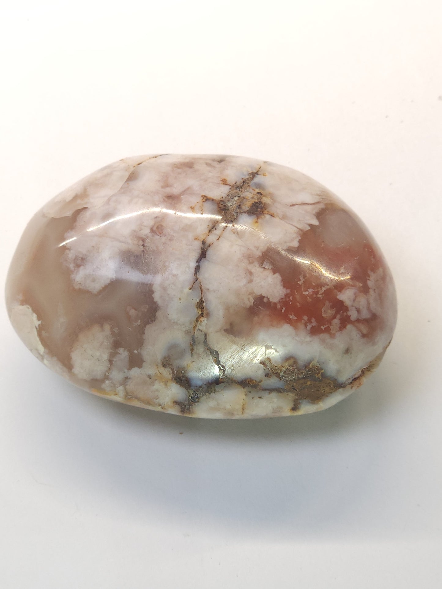 Flower Agate Palmstone FAP-003S
