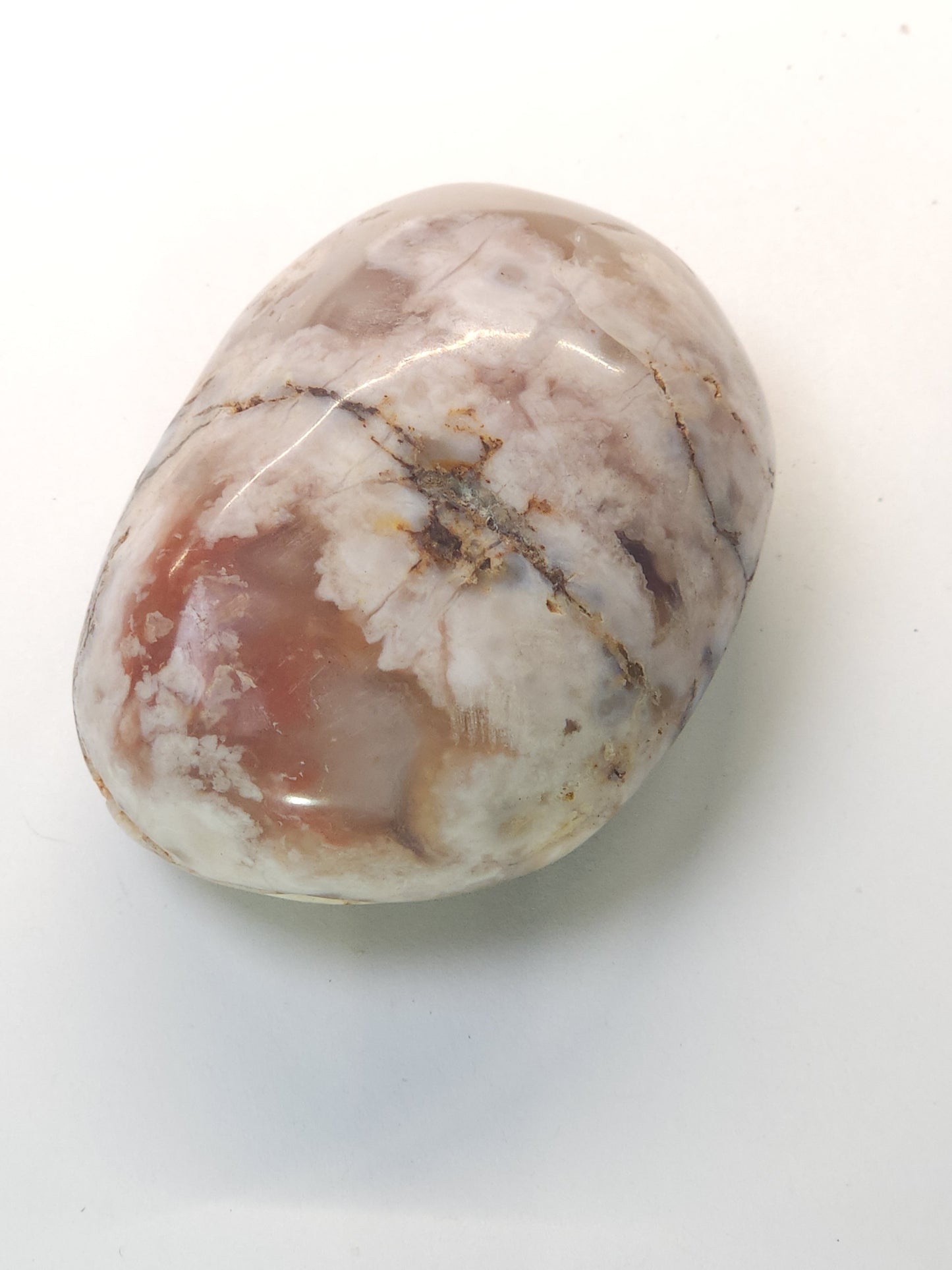 Flower Agate Palmstone FAP-003S