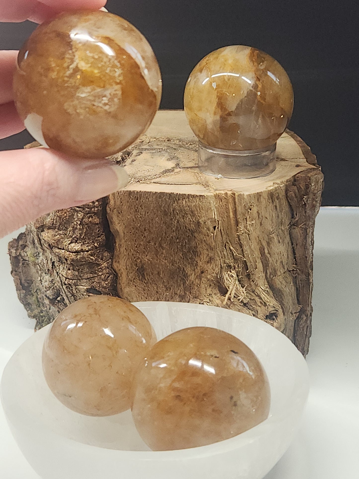 Golden Healer Spheres, 4cm
