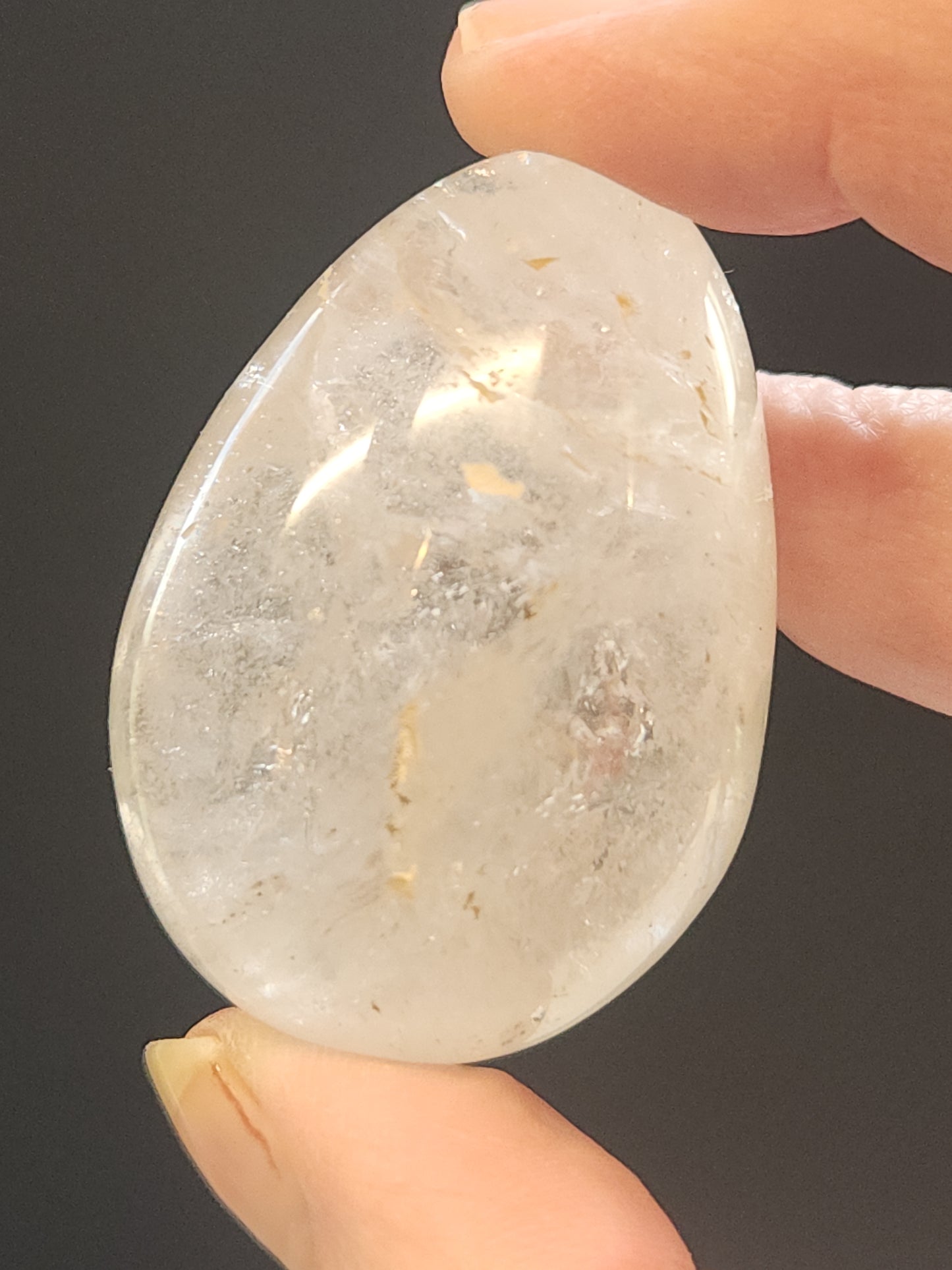 Clear Quartz Egg 17g
