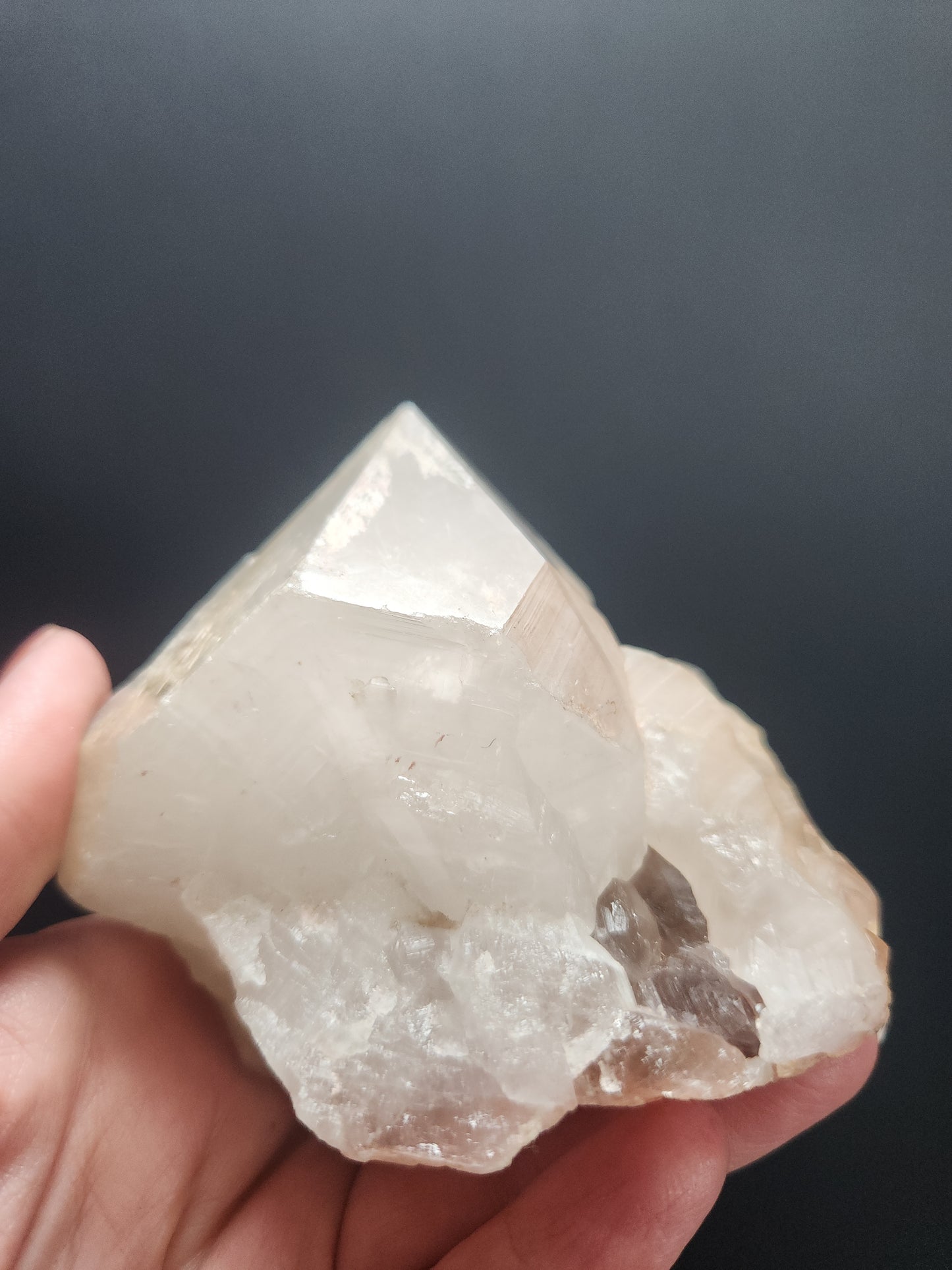 Hematoid Quartz Point 542g