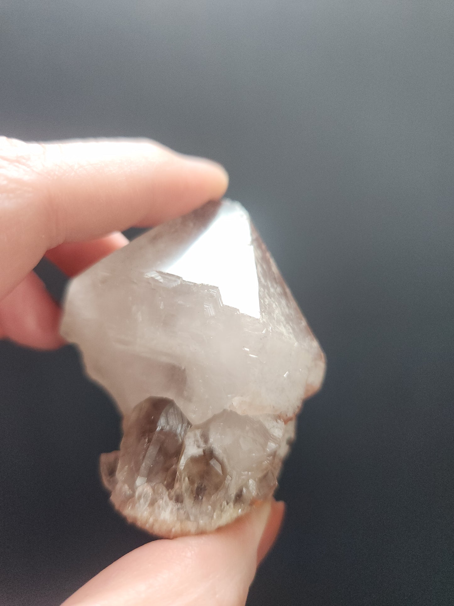 Hematoid Quartz Point 112g