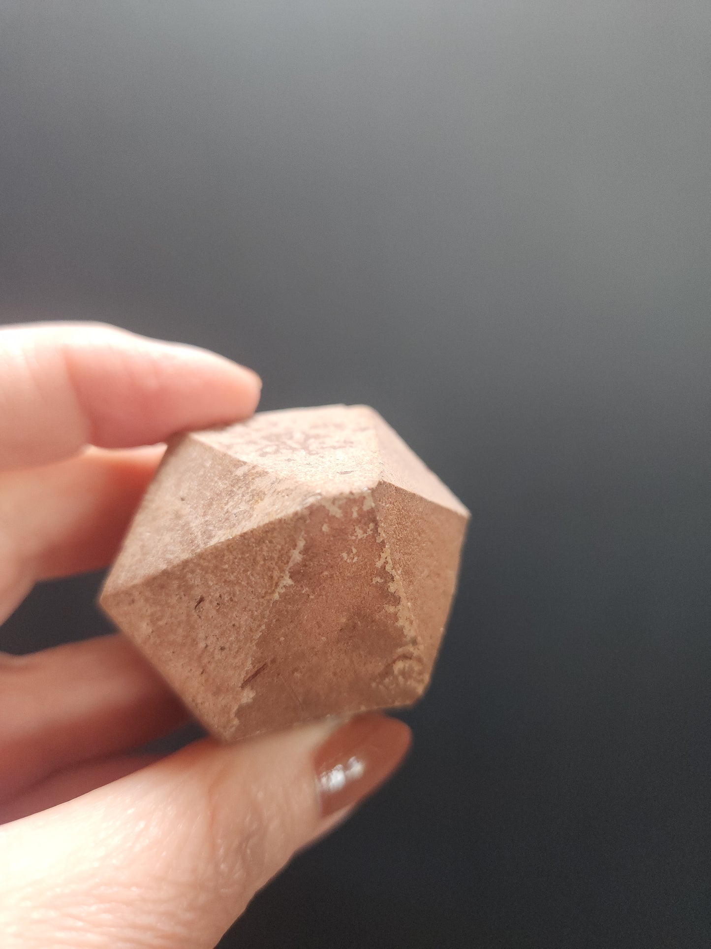 Hematoid Quartz Point 104g