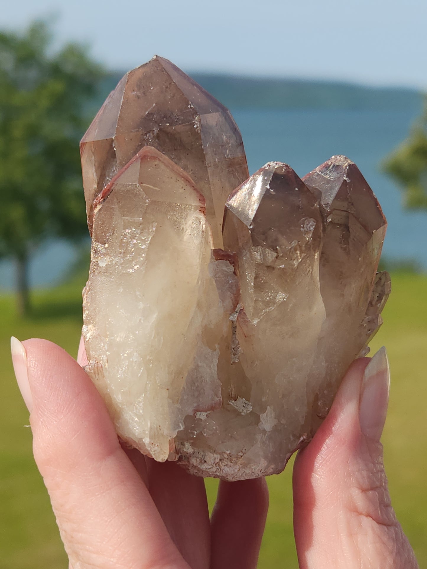 Hematoid Quartz Point HQP-013S-159