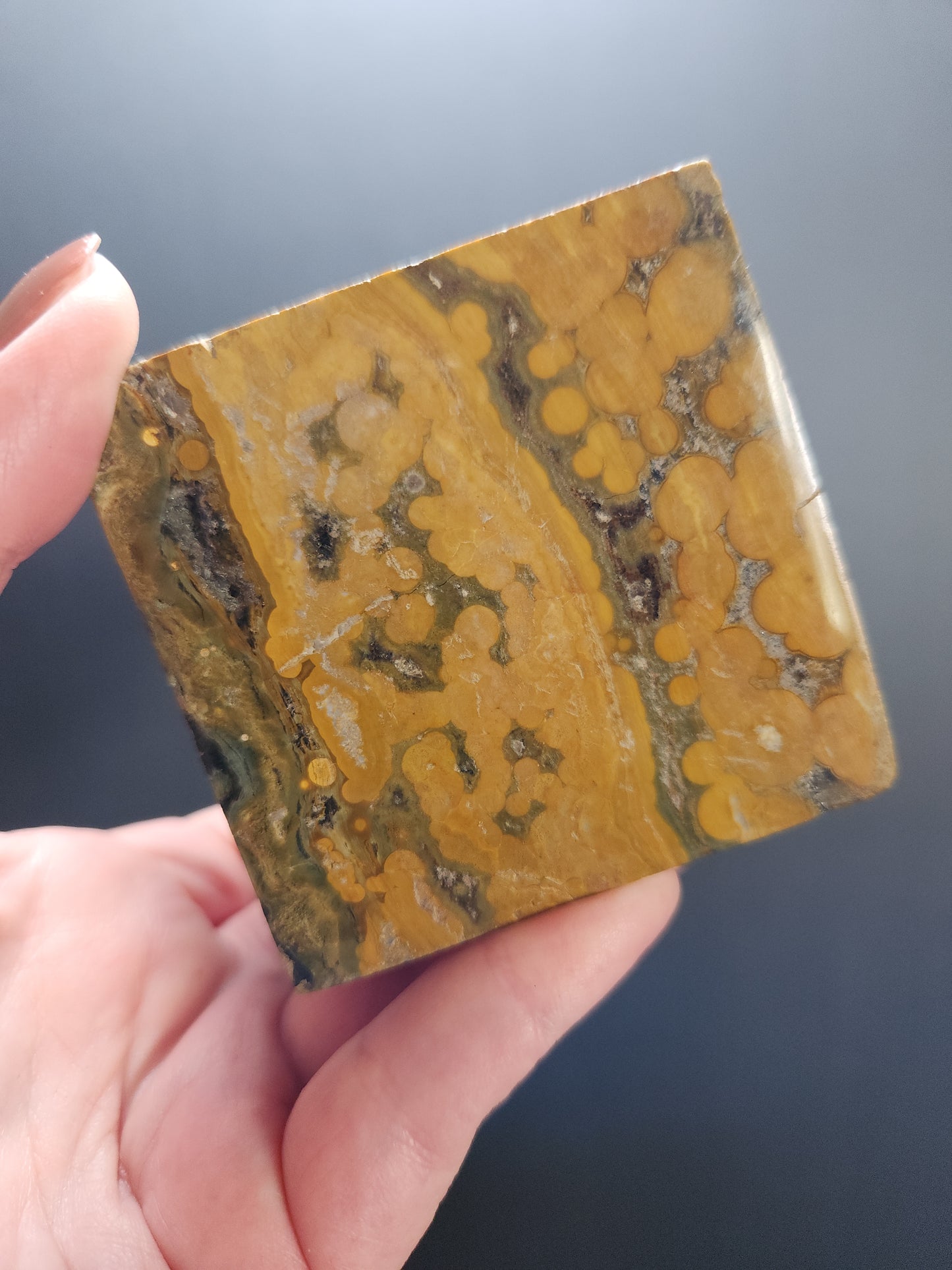 Ocean Jasper Cube 733g