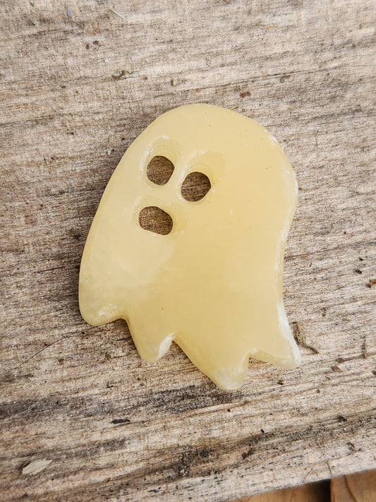 Flat Ghost Semi-Precious Stone Carving