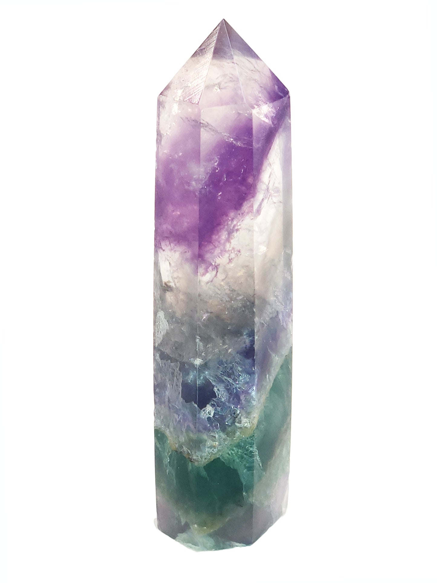 Rainbow Fluorite Tower RFT003