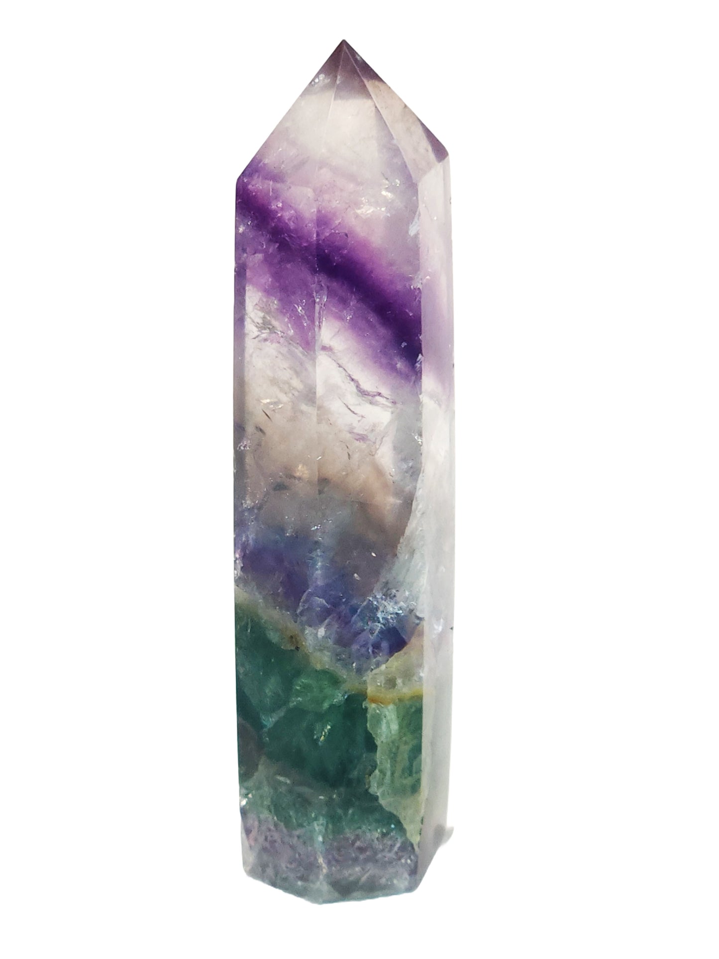 Rainbow Fluorite Tower RFT003