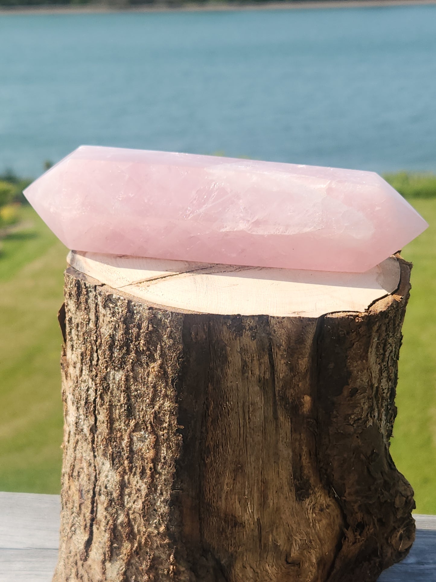 Rose Quartz Wand 338g