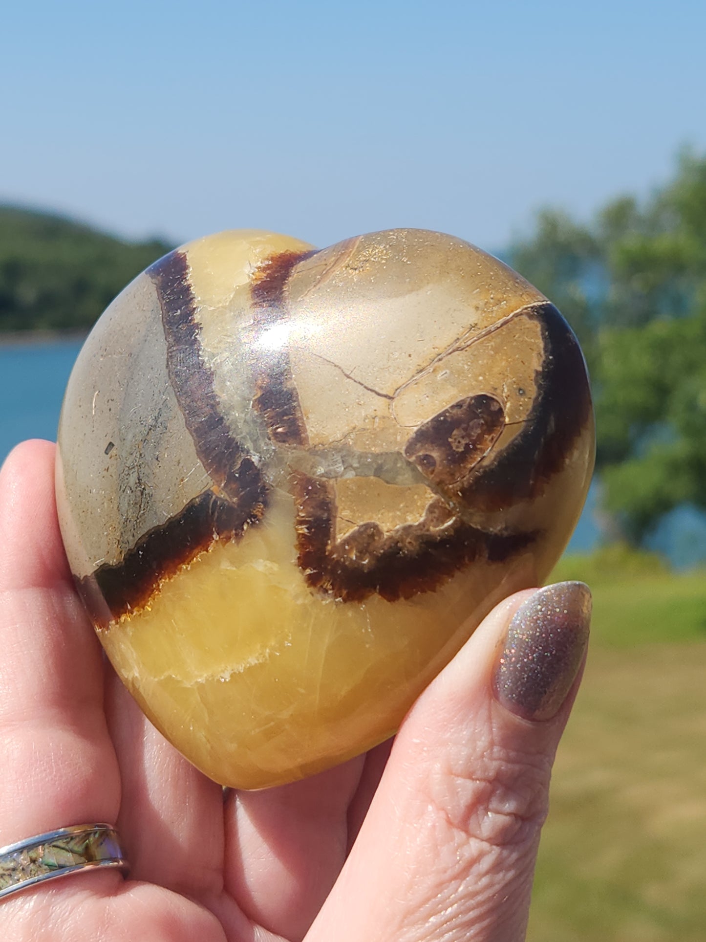 Septarian Heart SPTH-005S-318-3