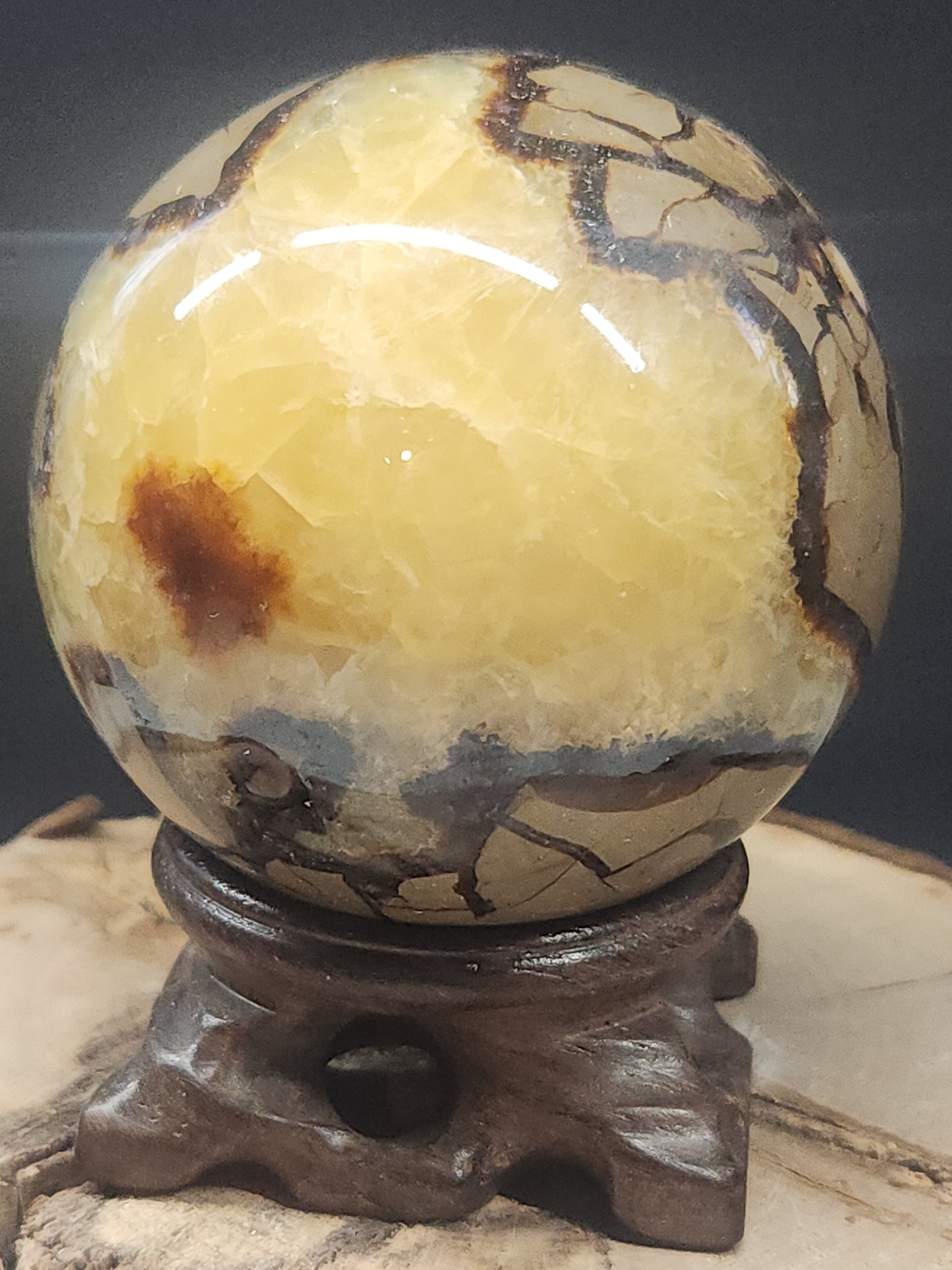 Septarian Sphere SPTS-002S-423-8