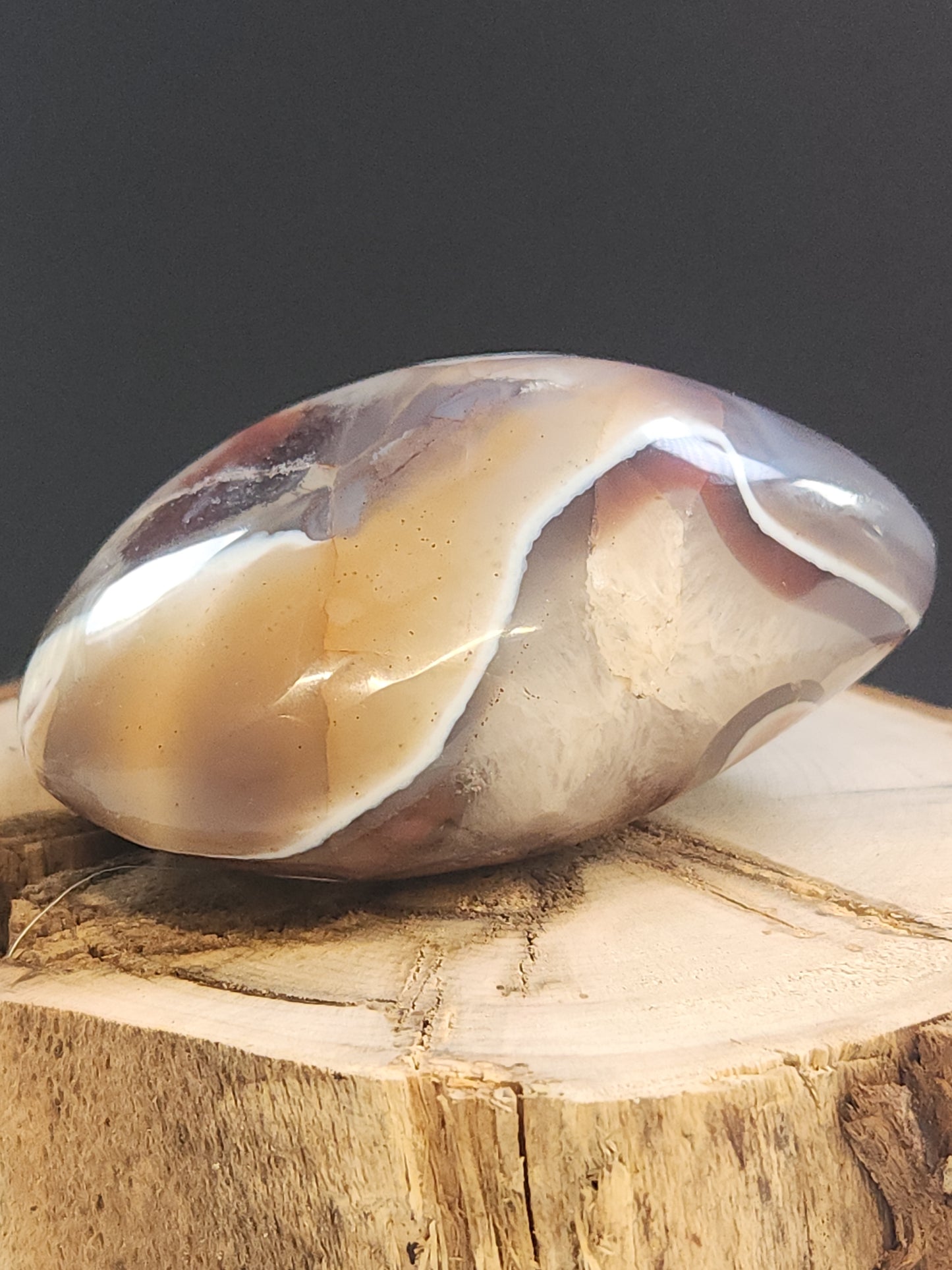 Sashe River Agate Face-Polished 318g