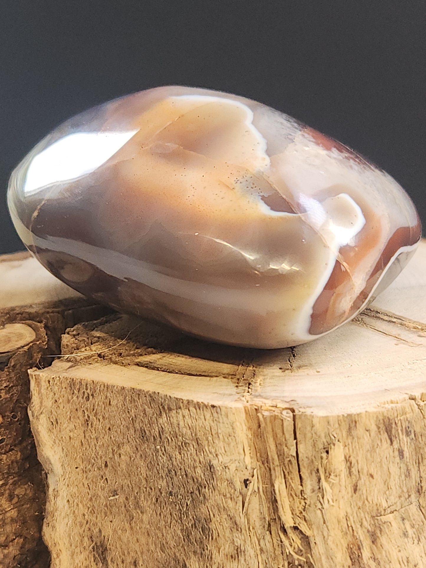 Sashe River Agate Face-Polished 318g