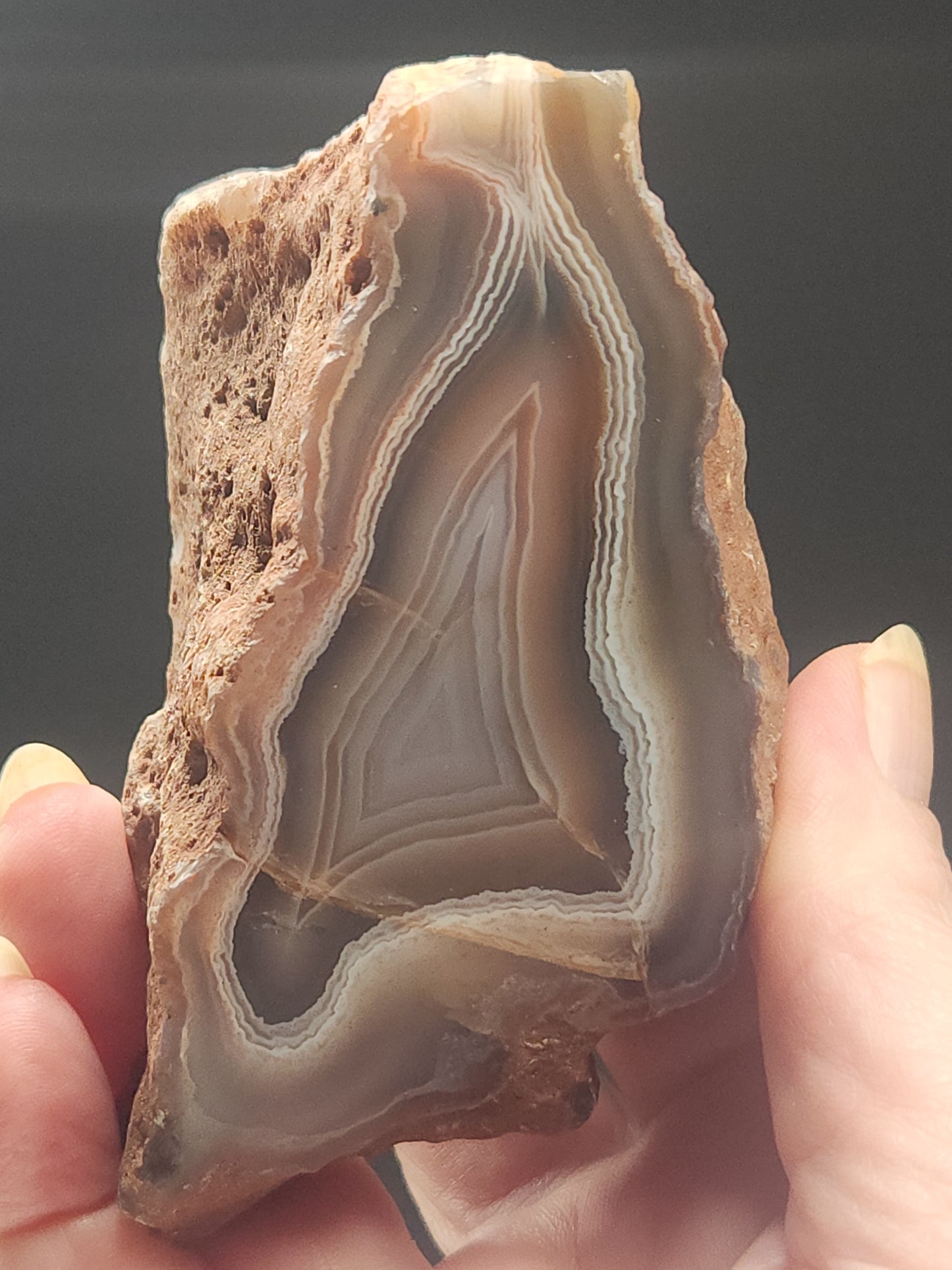 Sashe River Agate Polished One Side SRAZ-006S-304