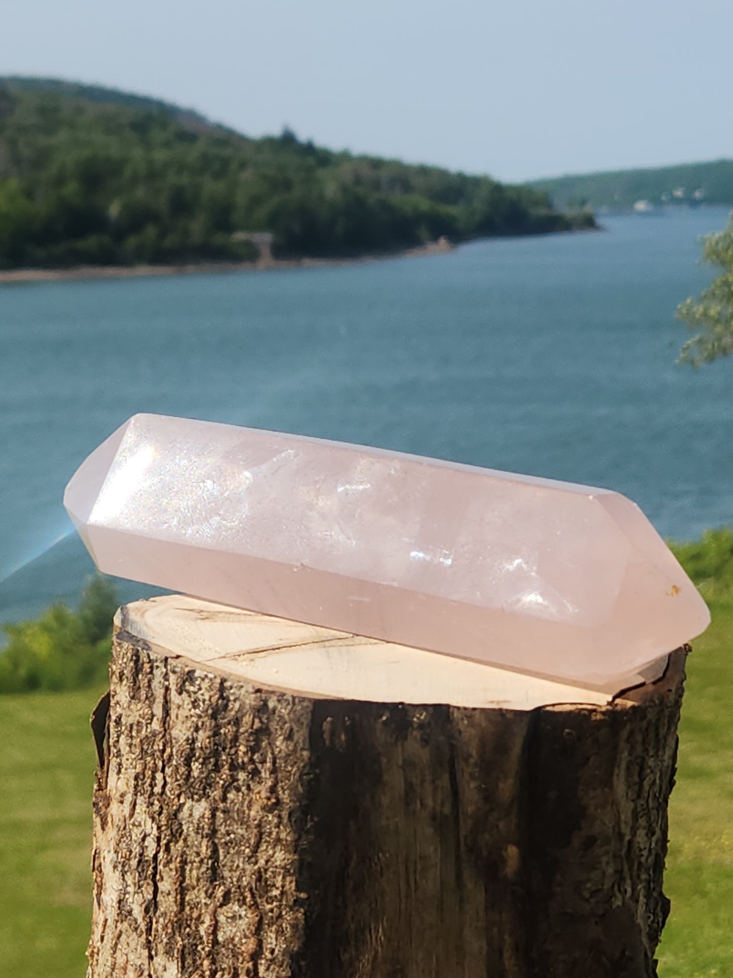 Rose Quartz Wand 383g