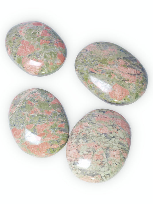 Unakite Palmstone UP-INT